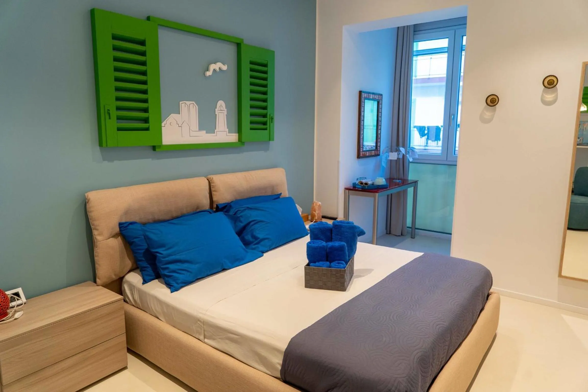 Photo of the whole room, Bed in B&B Mare¿eafront Molfetta