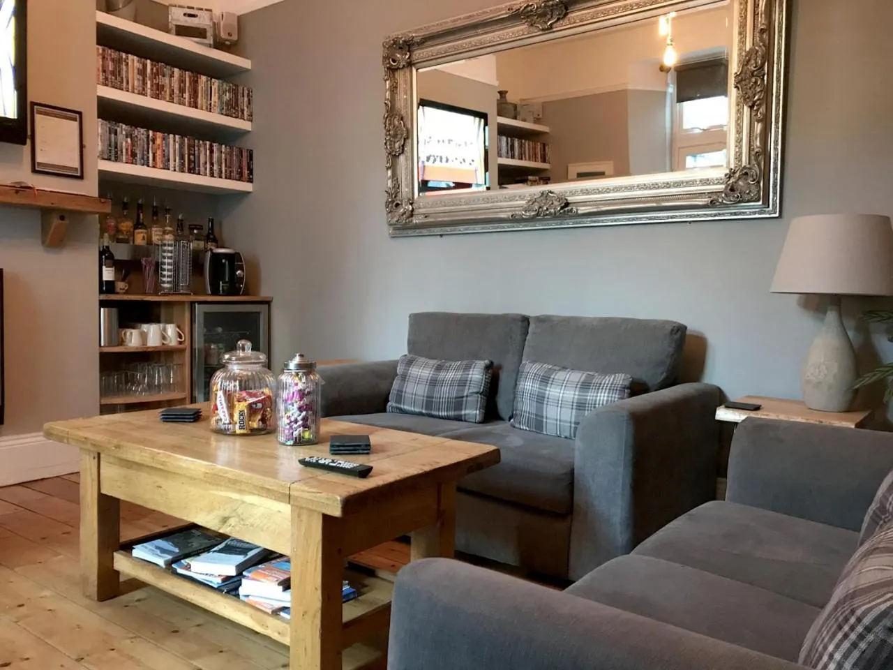 Living room in St Bernards