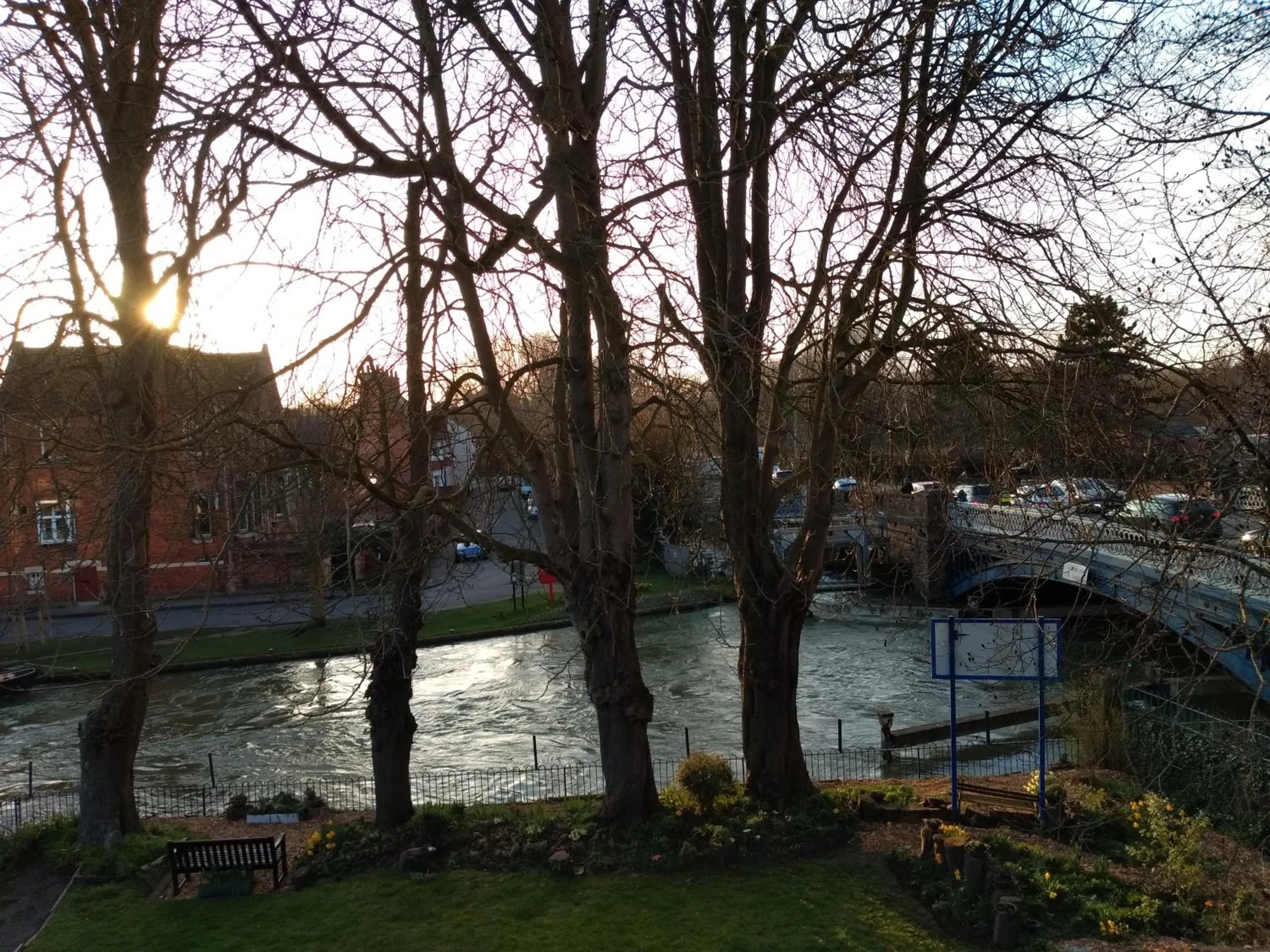 Winter in River Hotel