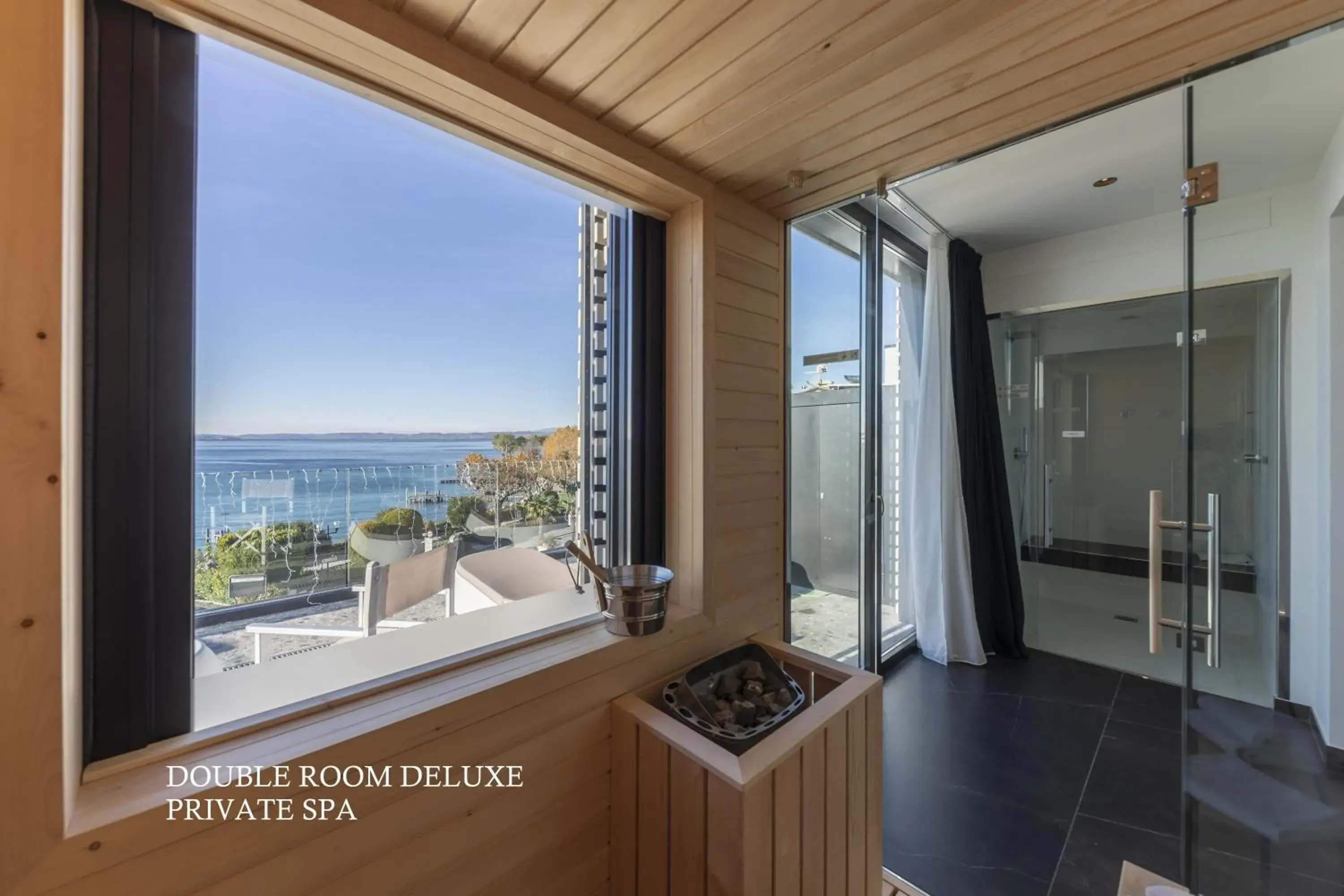 Deluxe Private SPA Double Room with Terrace and Lake View in MaisonMe Boutique Hotel Deluxe Private SPA Double Room with Terrace and Lake View in MaisonMe Boutique Hotel