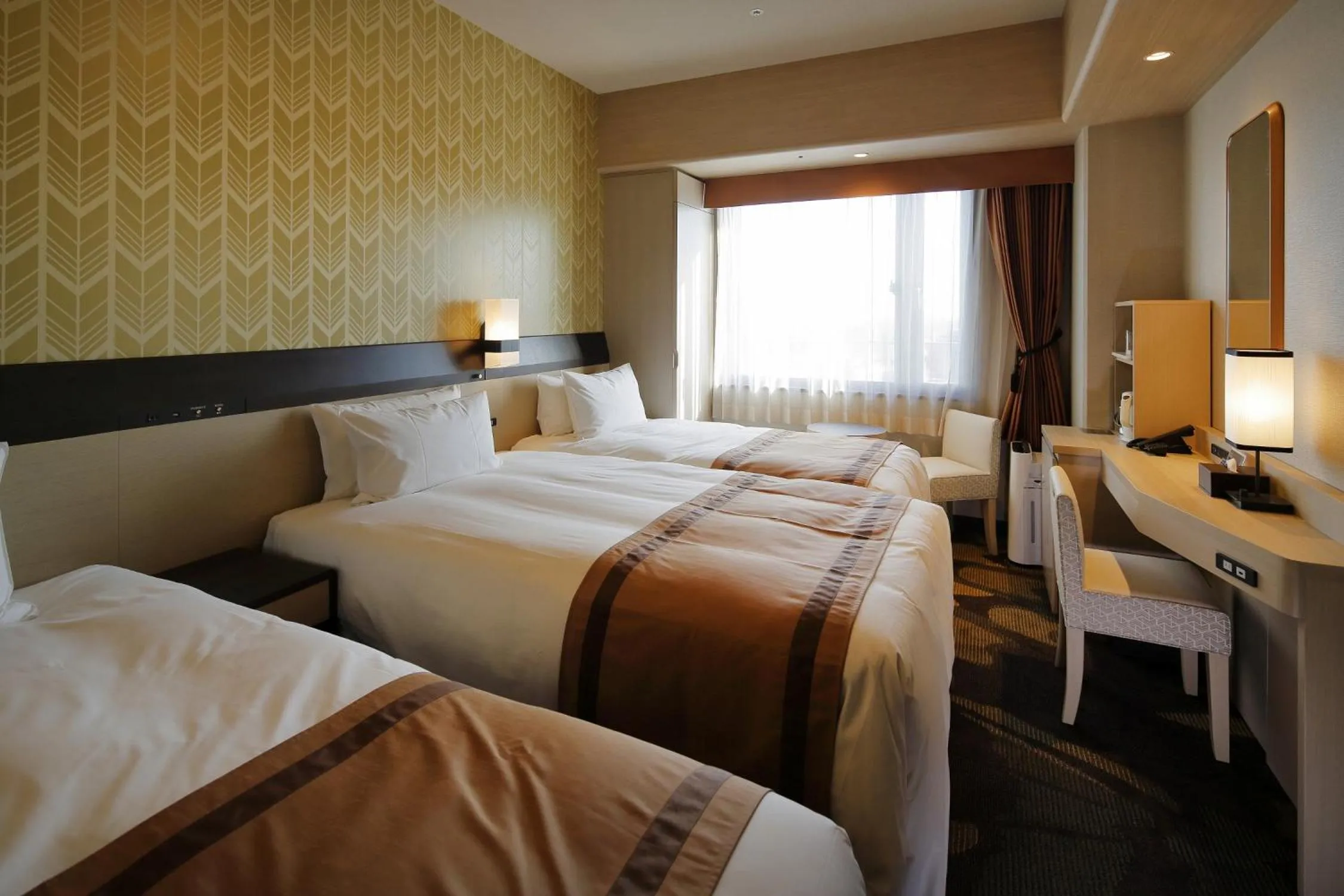 Photo of the whole room, Bed in Hotel Monterey Himeji