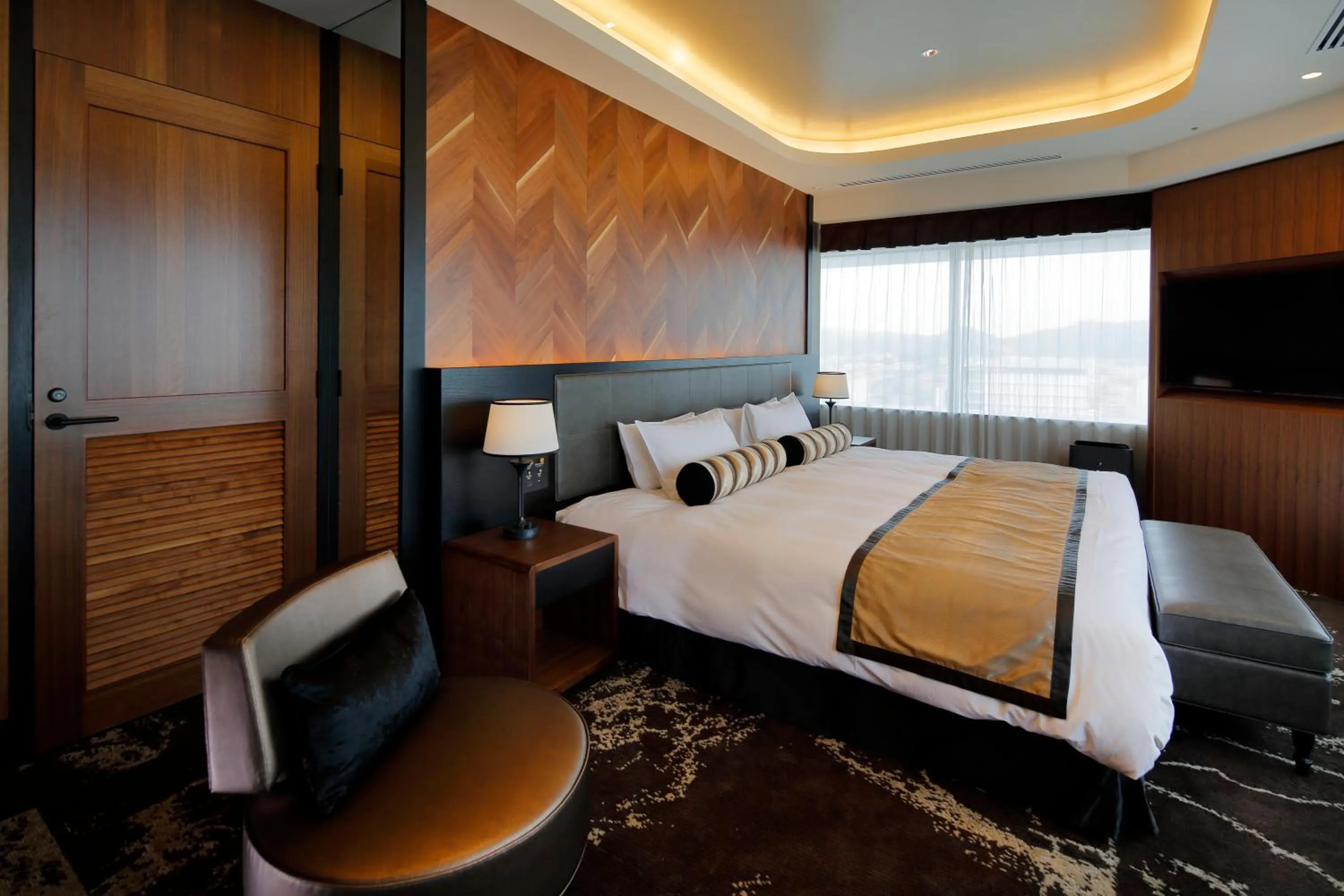 Bed in Hotel Monterey Himeji