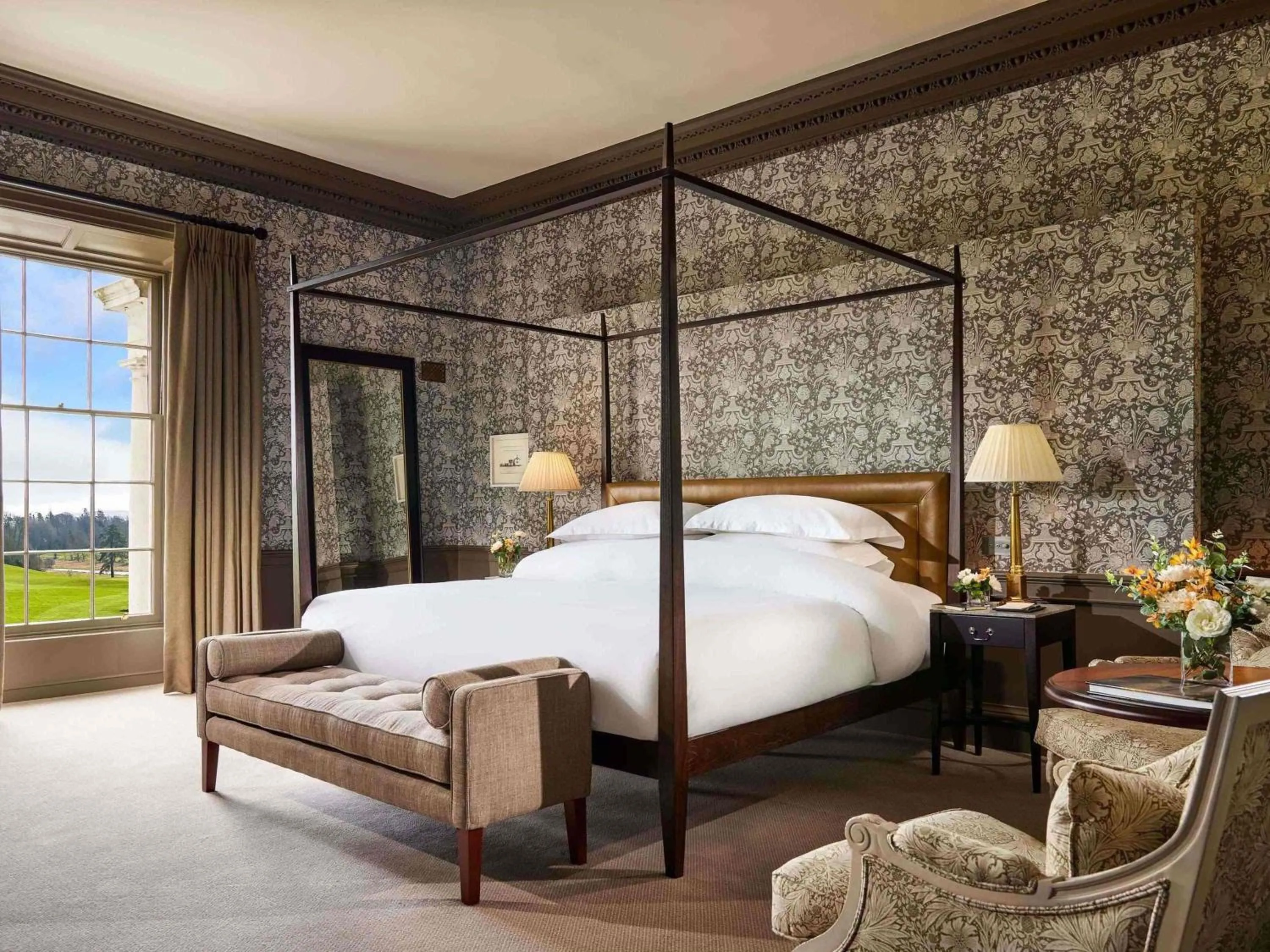 Bedroom, Bed in Carton House A Fairmont Managed hotel