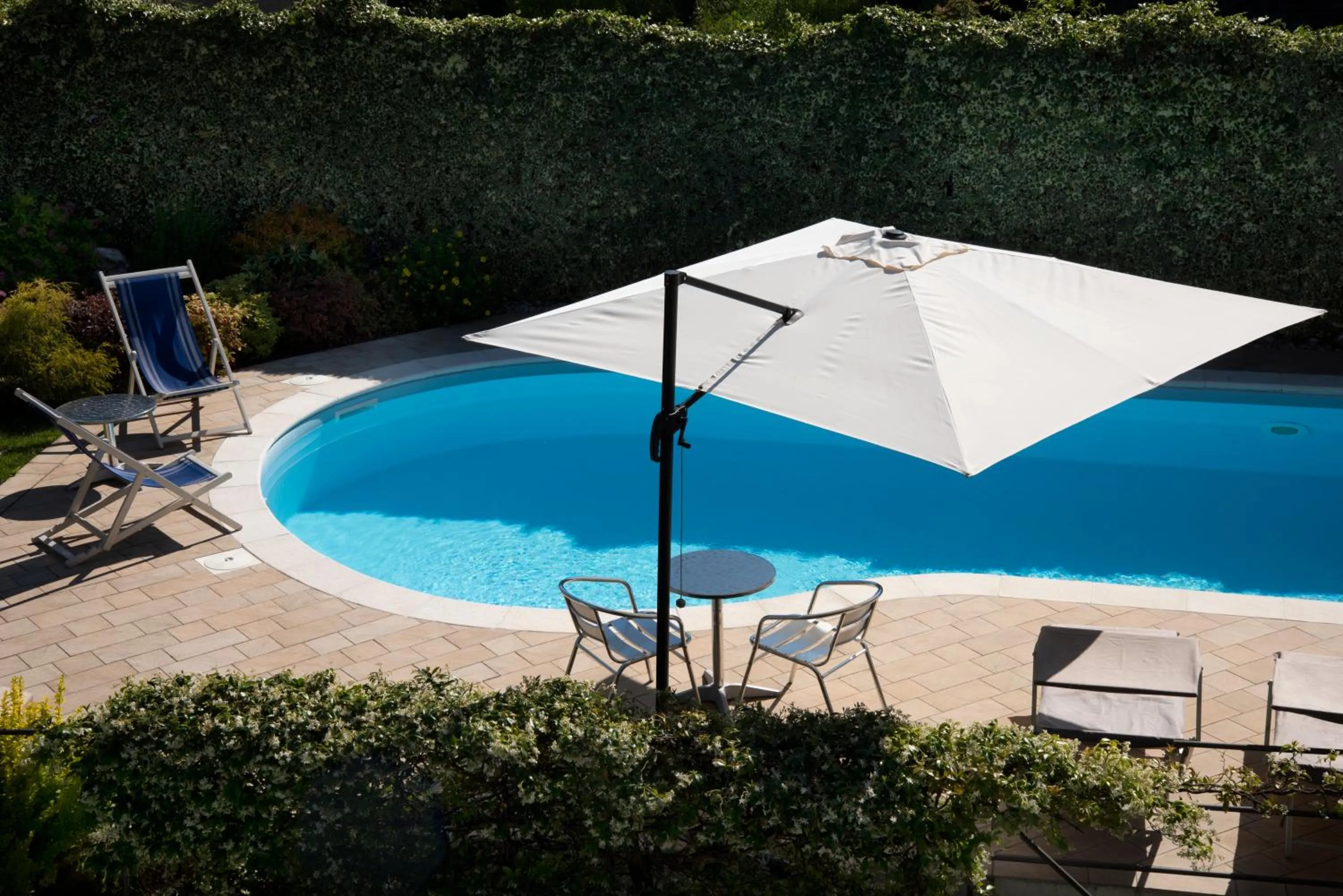 Pool view in Cascina36 B&B