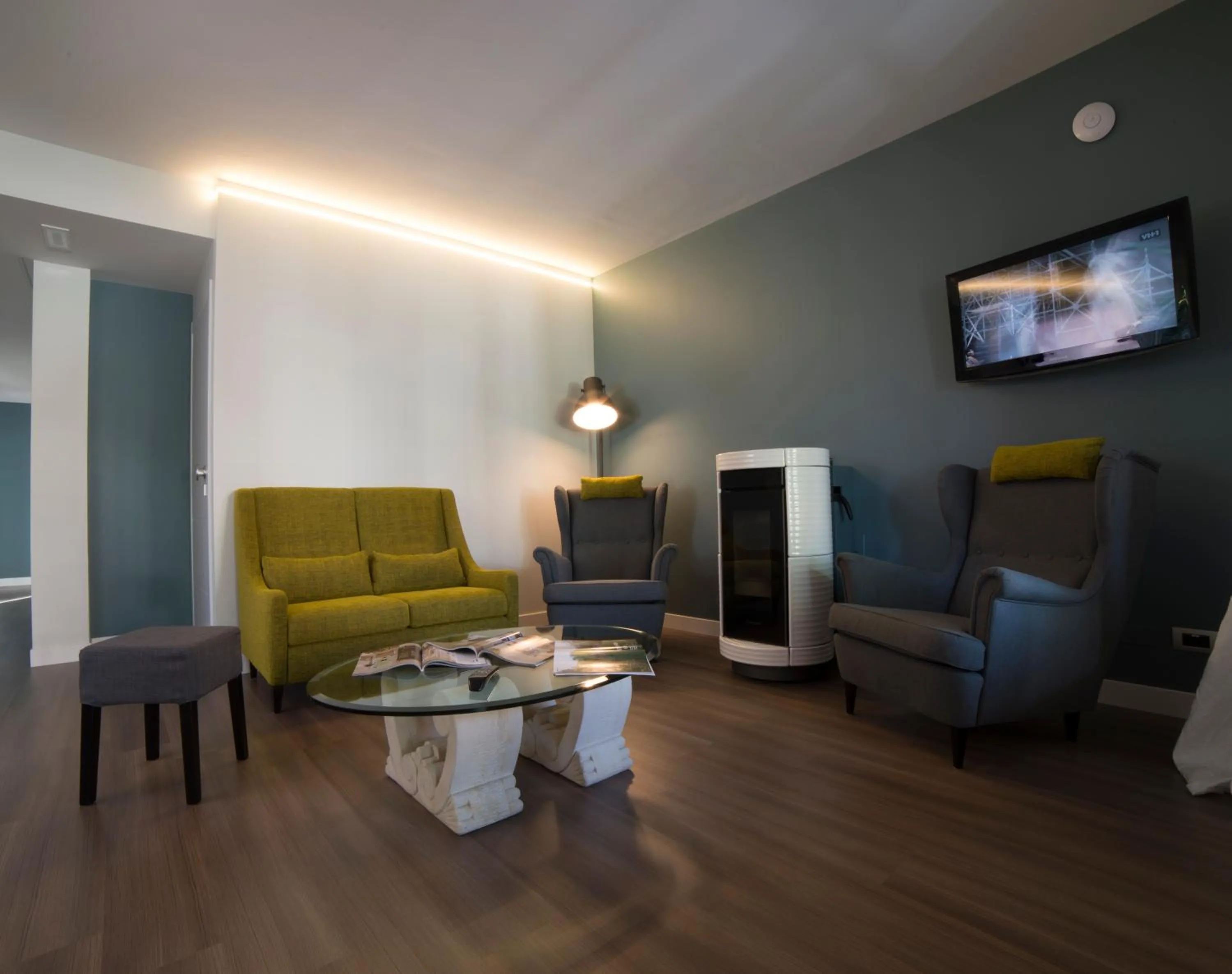 Communal lounge/ TV room in Cascina36 B&B