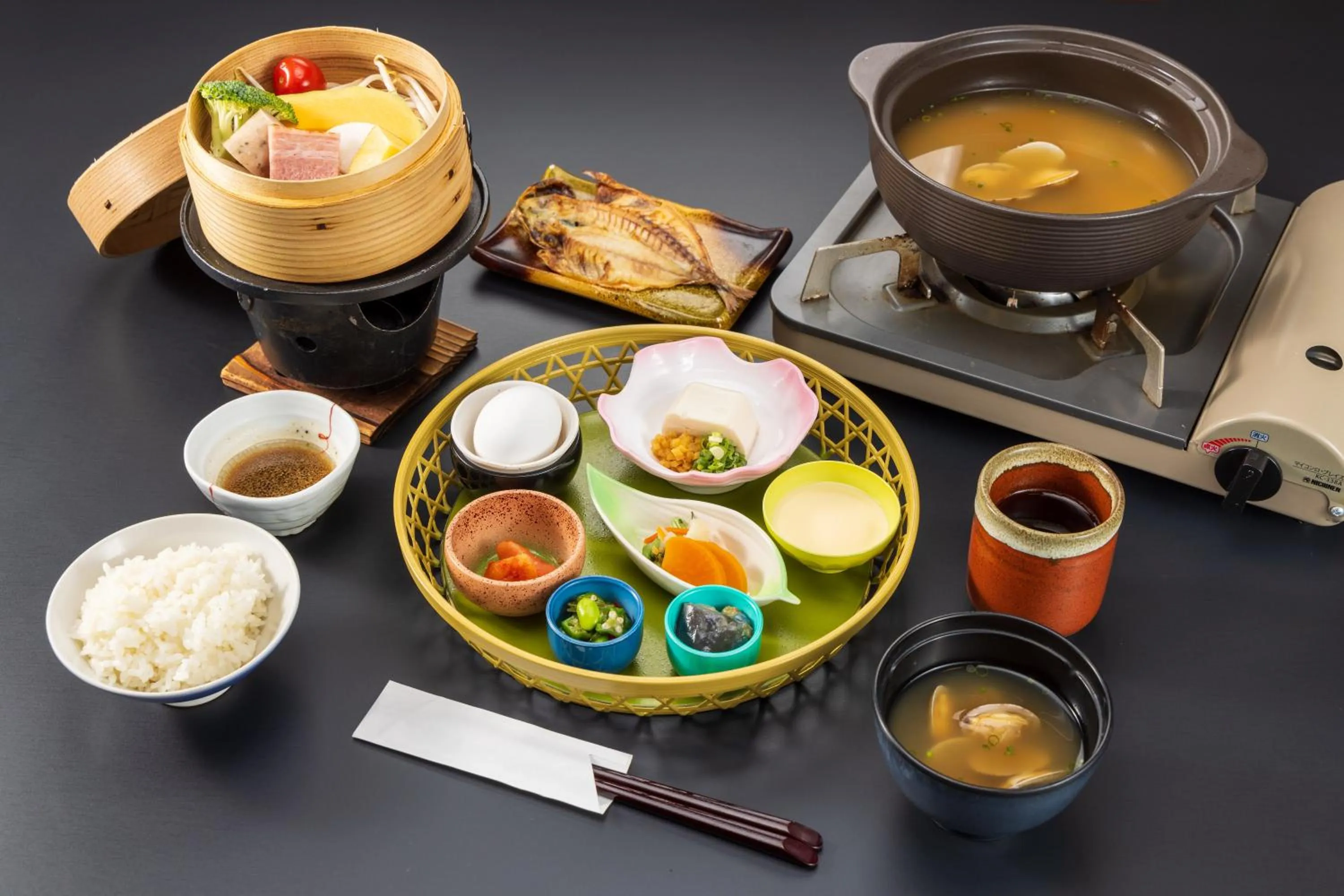 Breakfast in Susukinohara Ichinoyu