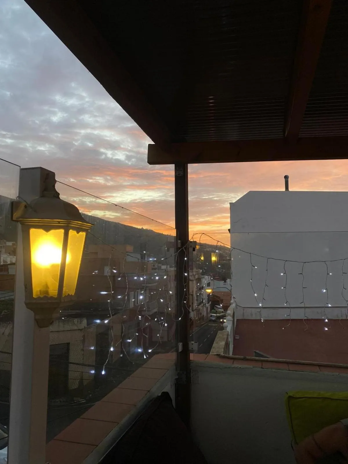 Sunset in Drago Hostel