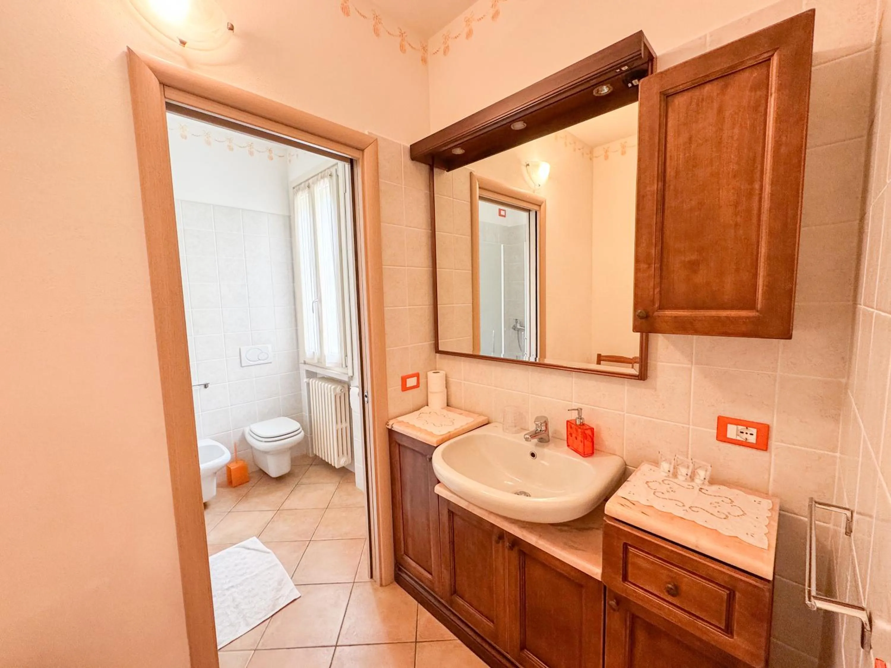 Bathroom in BB Il Grande Salice Bike Friends