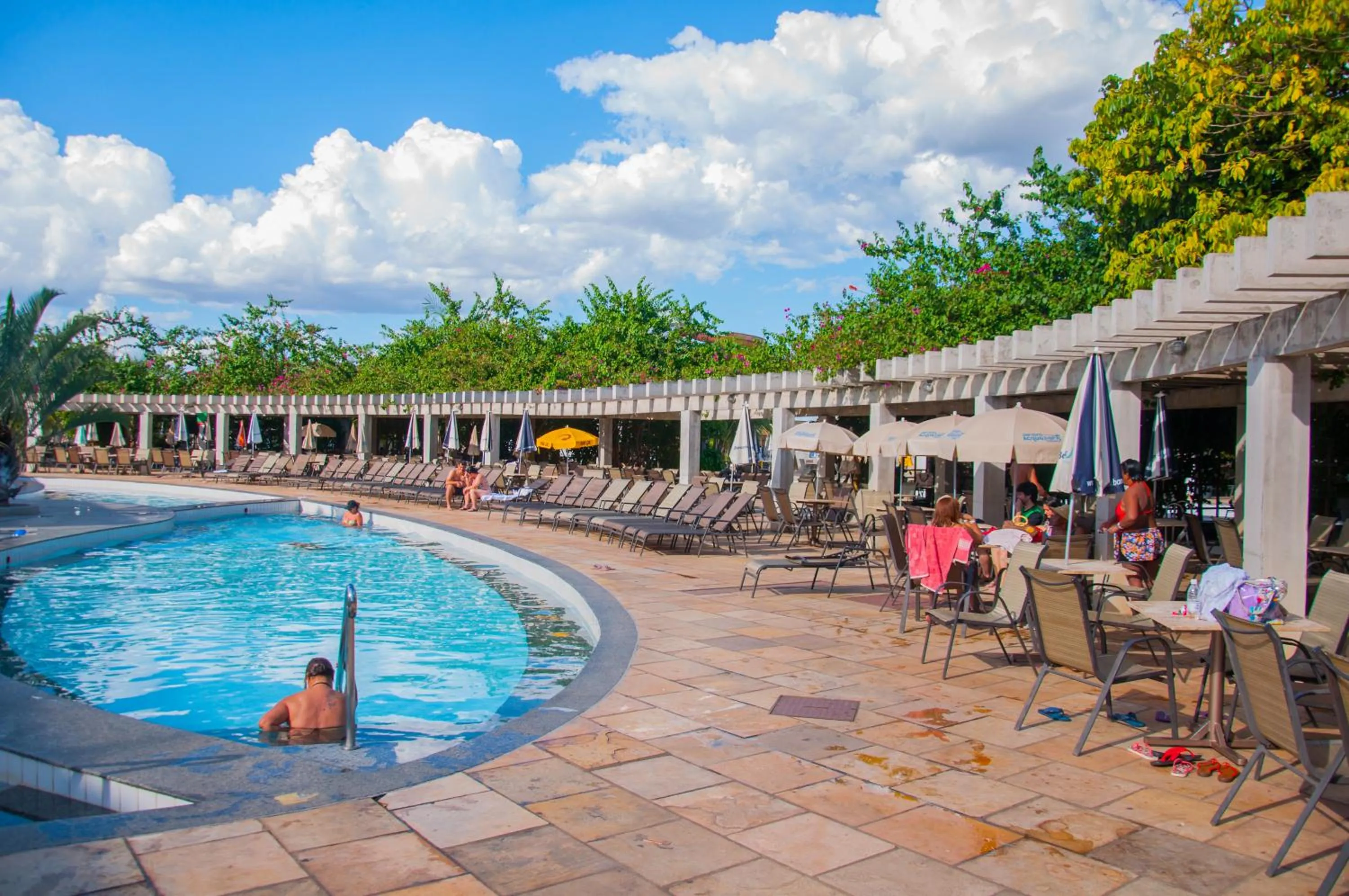 Swimming pool in LACQUA DIROMA Hotéis e Parques, diversão 24h