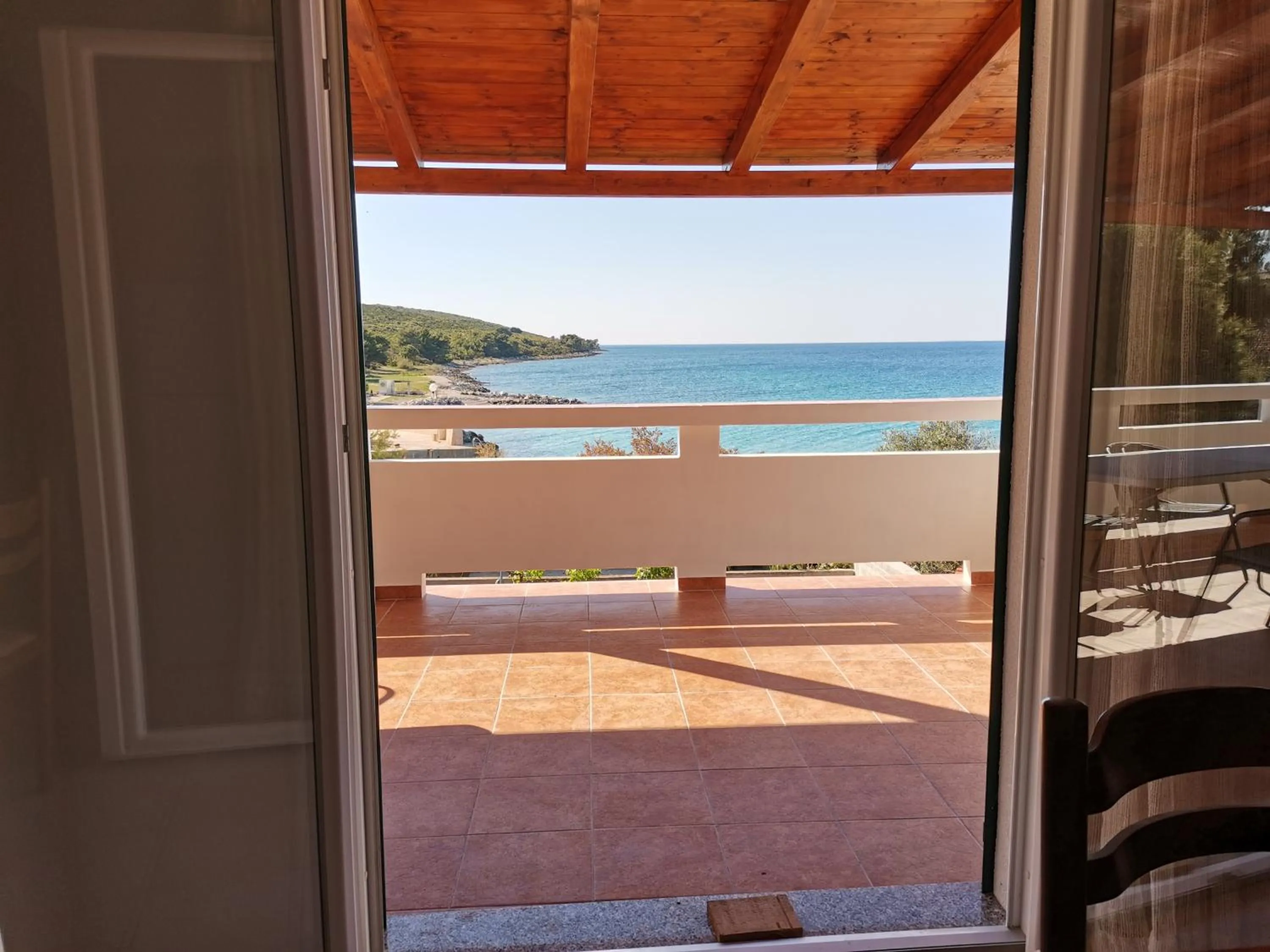 Balcony/Terrace in Apartment Porat