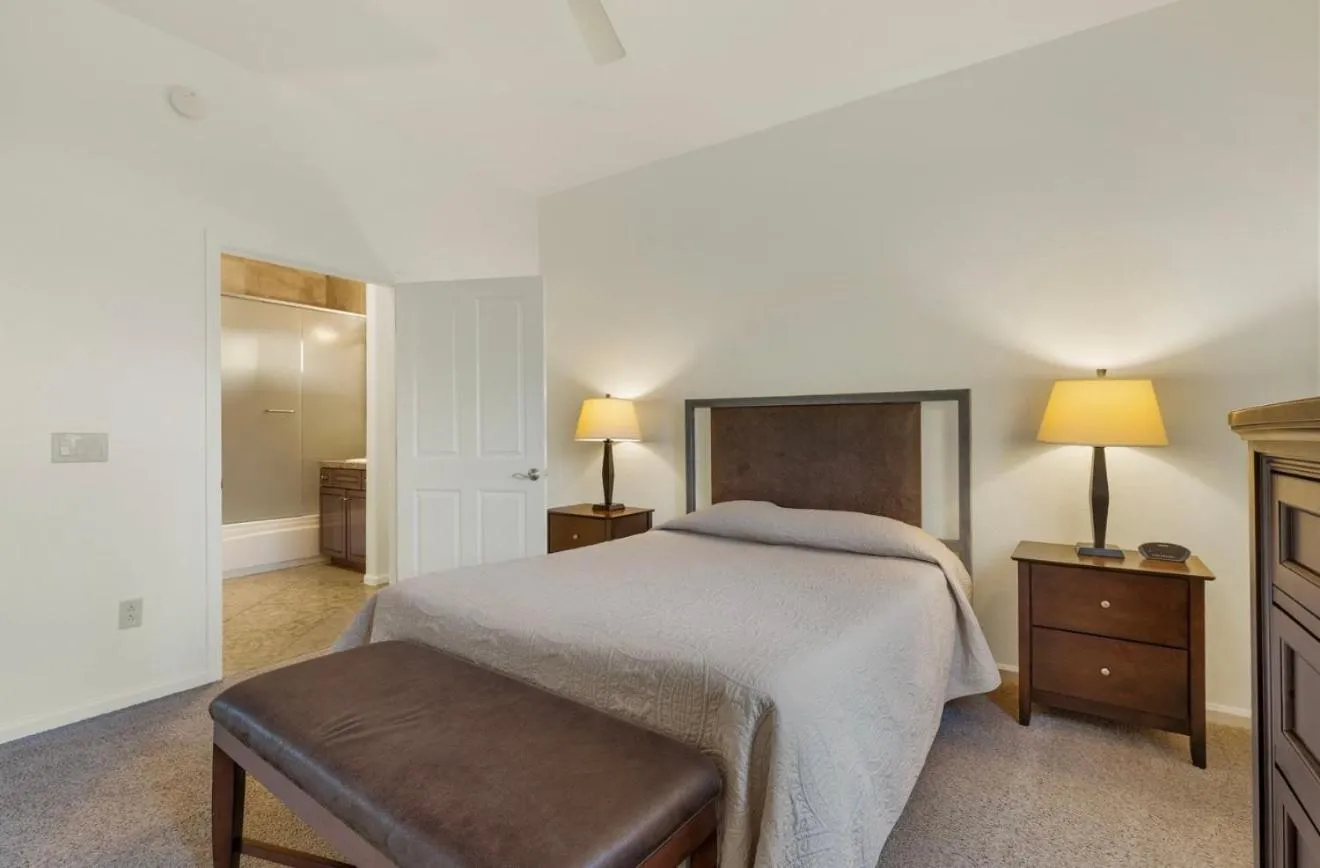 Bed in Casitas at Sabino Springs