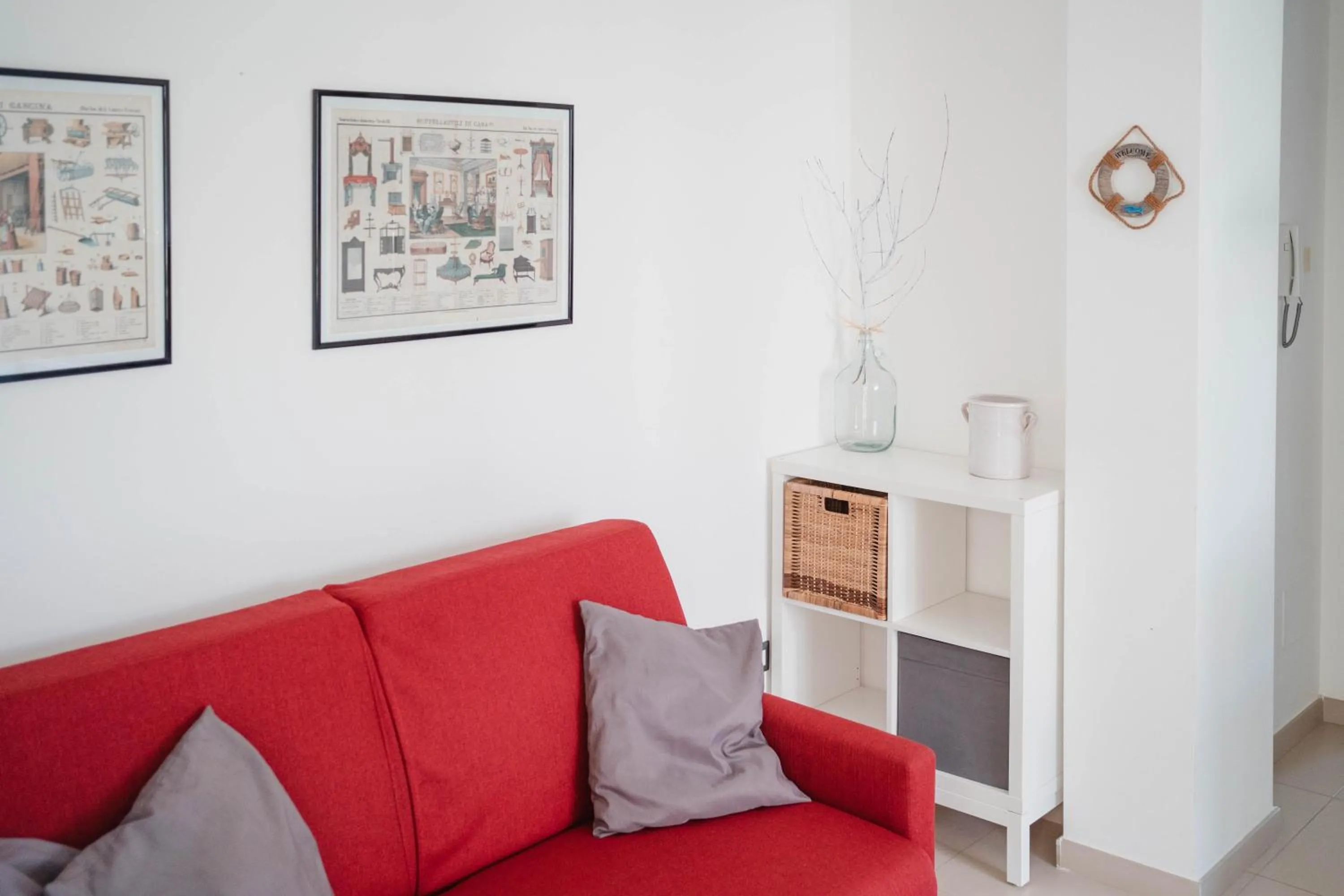 Living room in Villa di Marinella