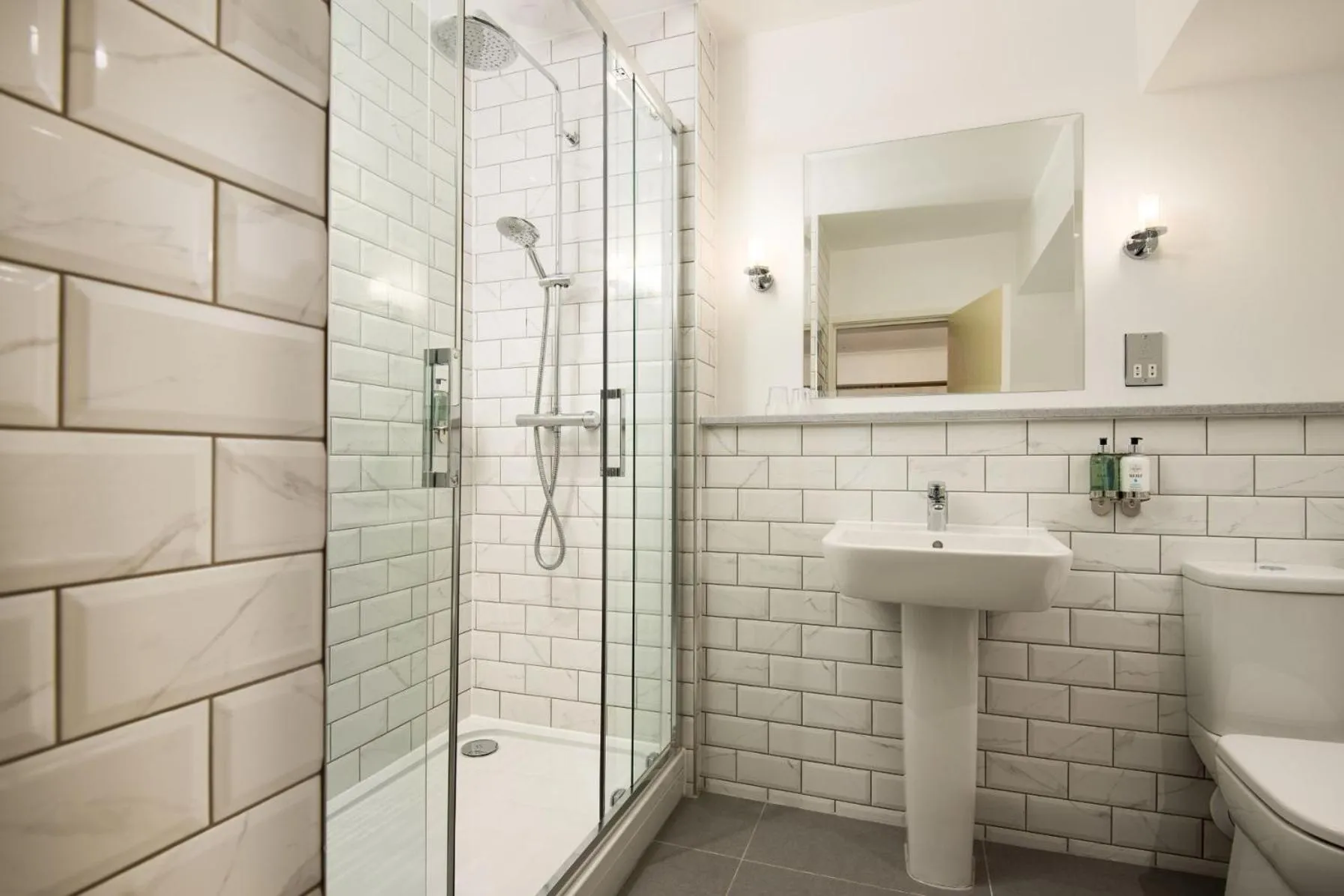 Shower in The Dean Court