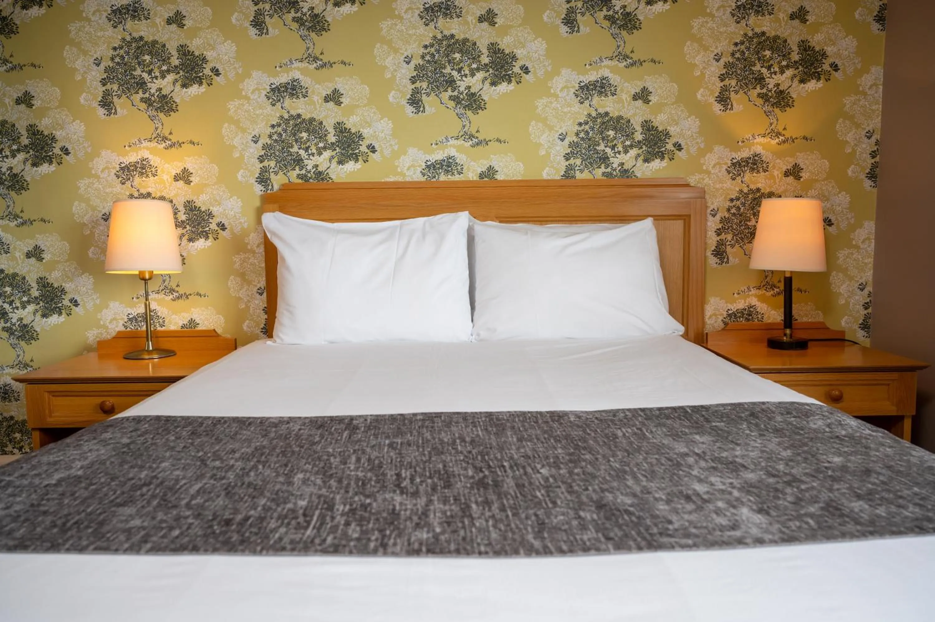 Bedroom, Bed in Commodore Hotel by Greene King Inns