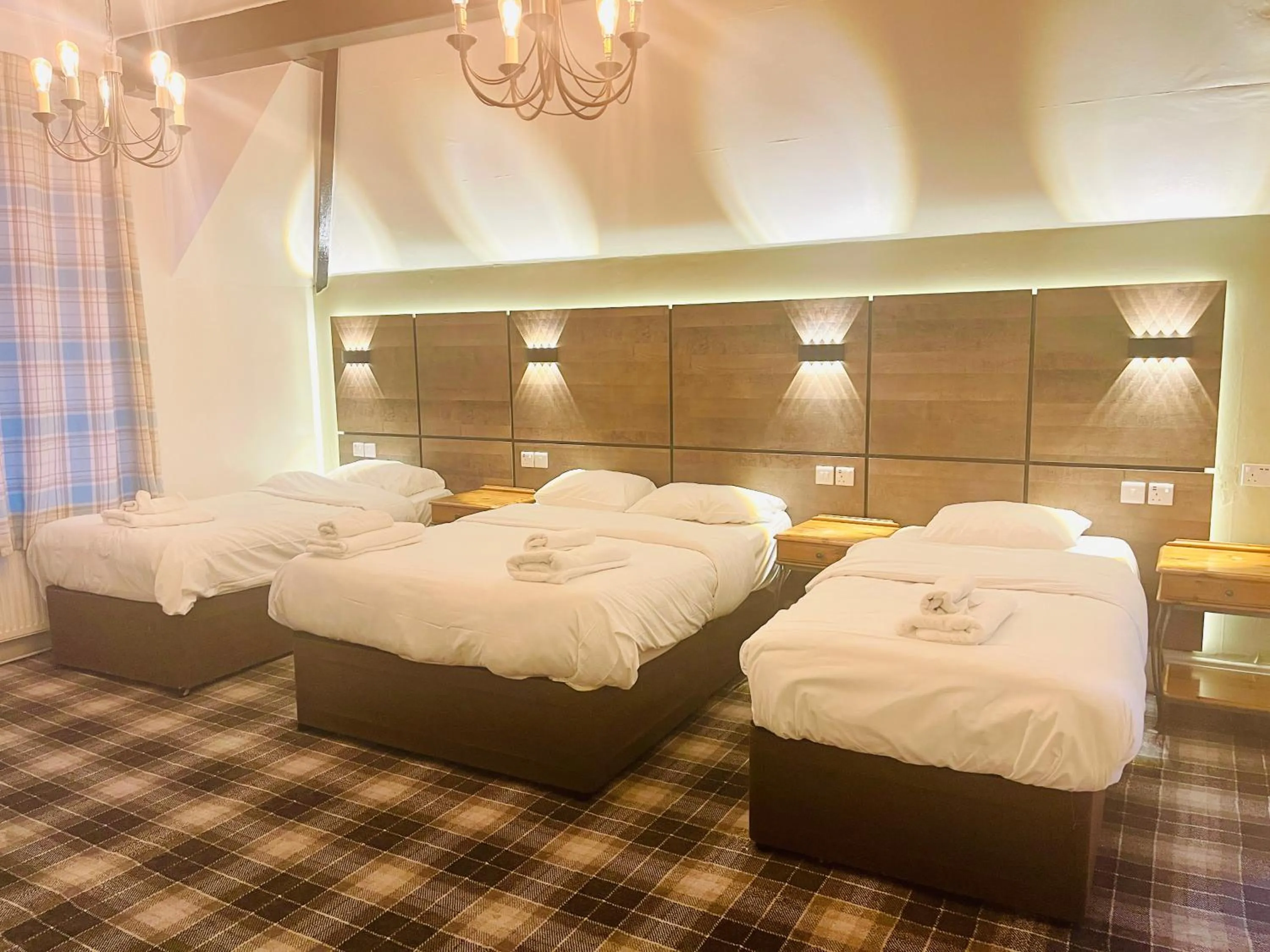 Bed in Hylands Hotel