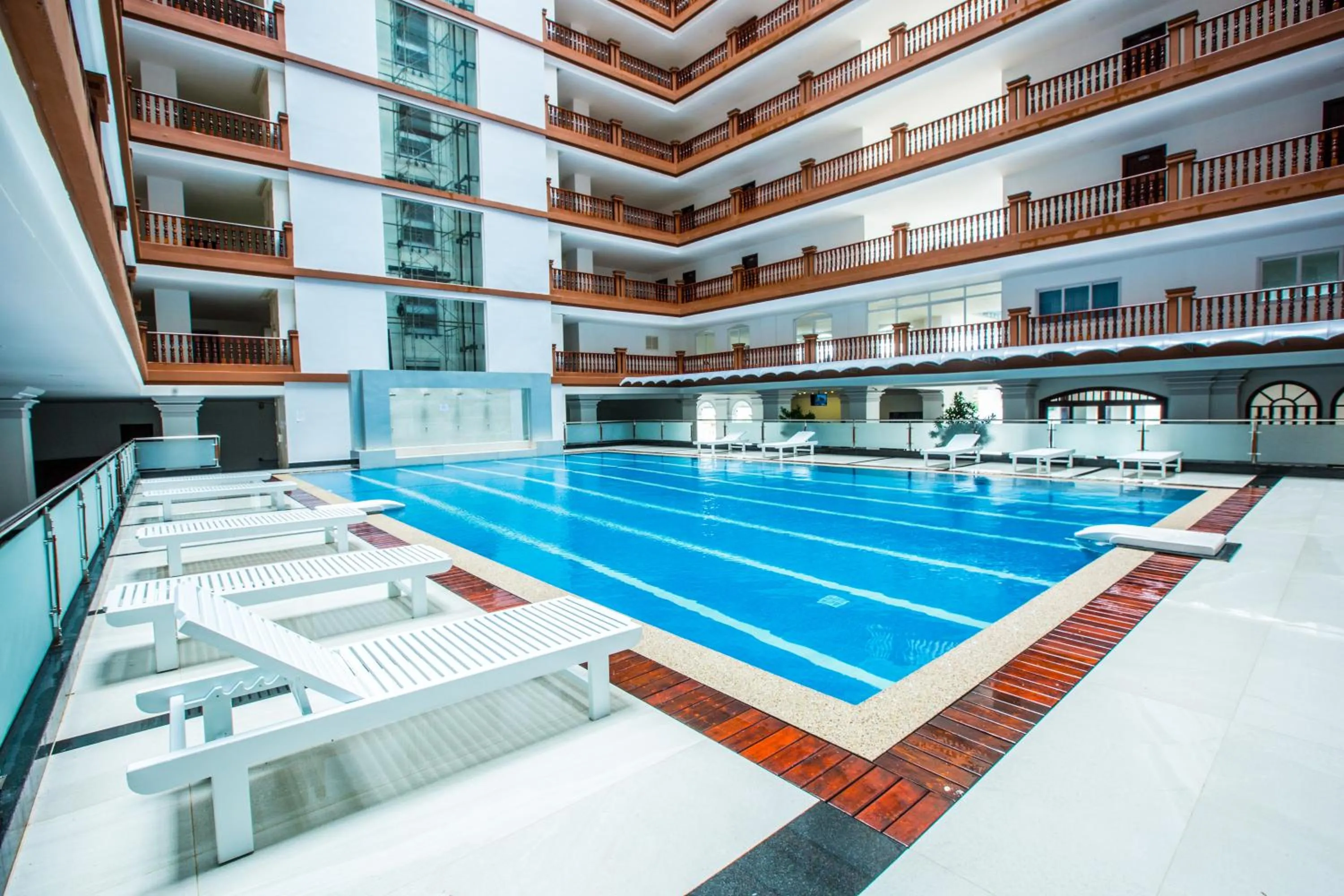 Swimming pool in MekongView 2 CondoTel