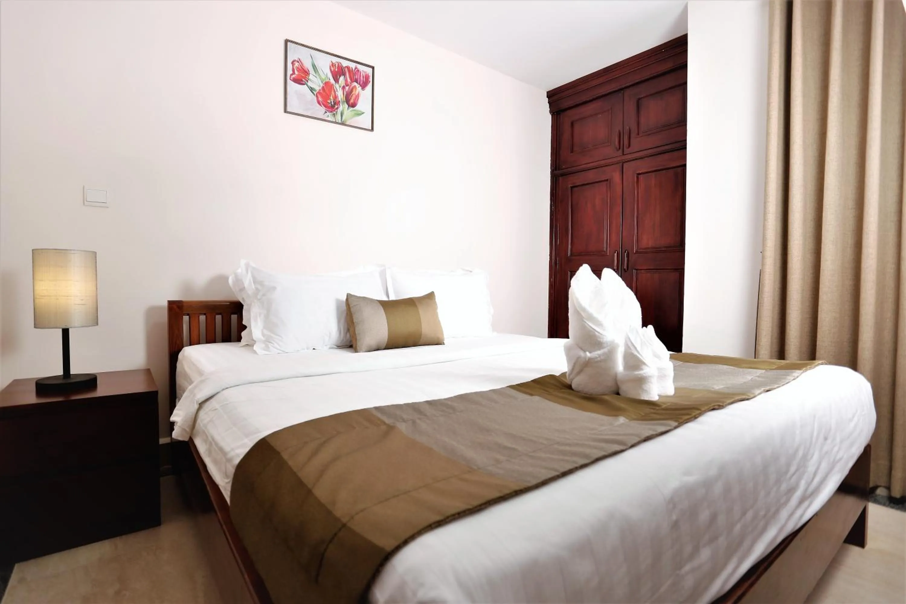 Bedroom, Bed in MekongView 2 CondoTel