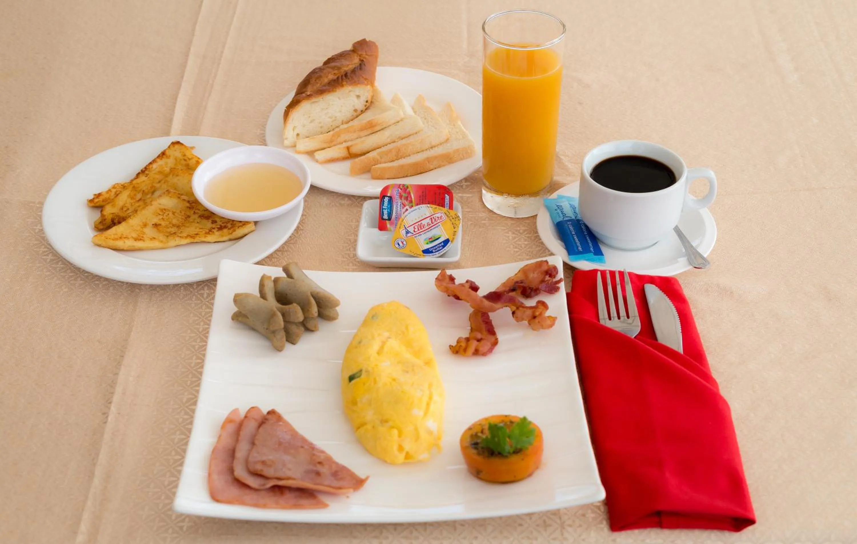 Continental breakfast in MekongView 2 CondoTel