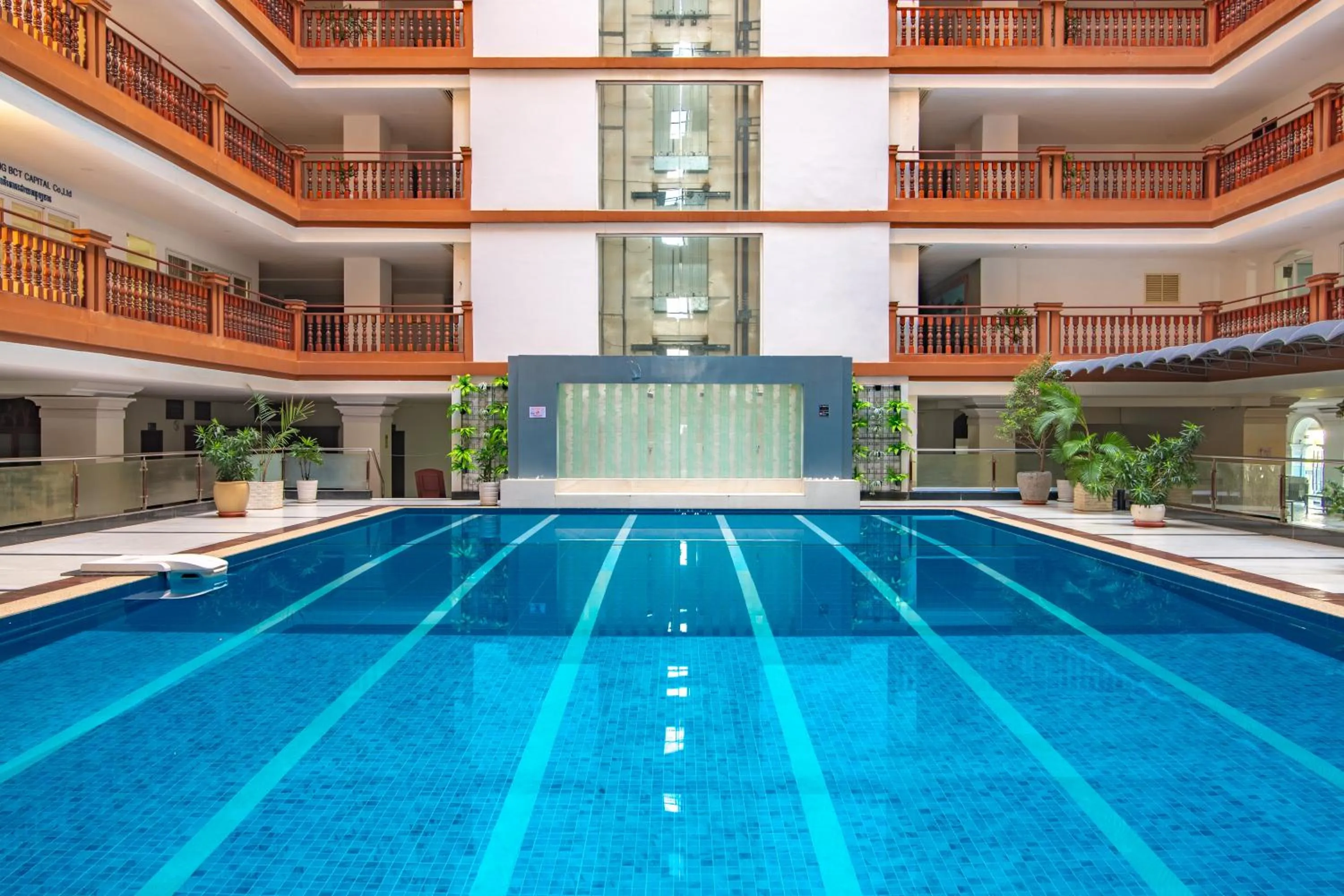 Swimming pool in MekongView 2 CondoTel