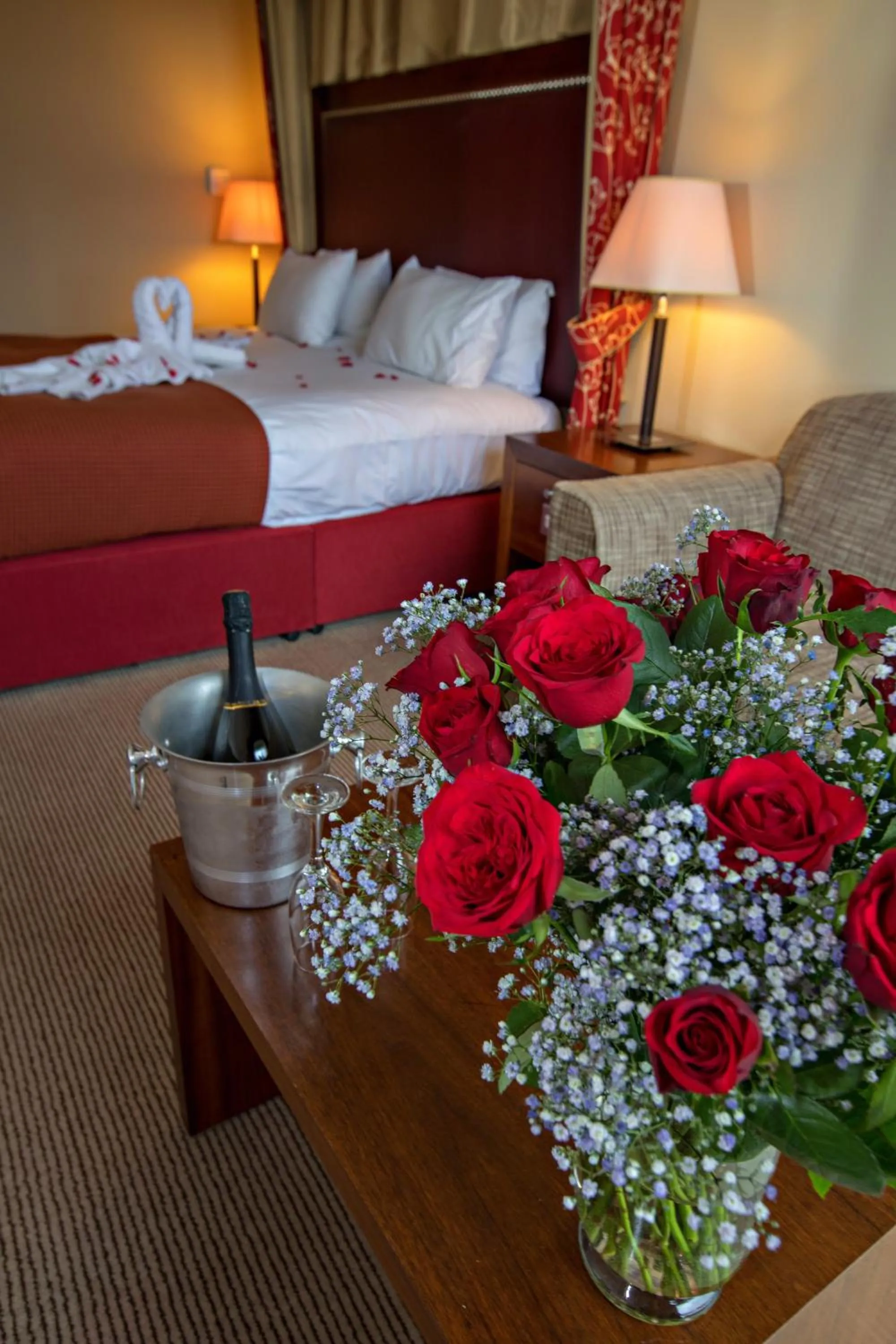 View (from property/room), Bed in Holiday Inn Dumfries by IHG