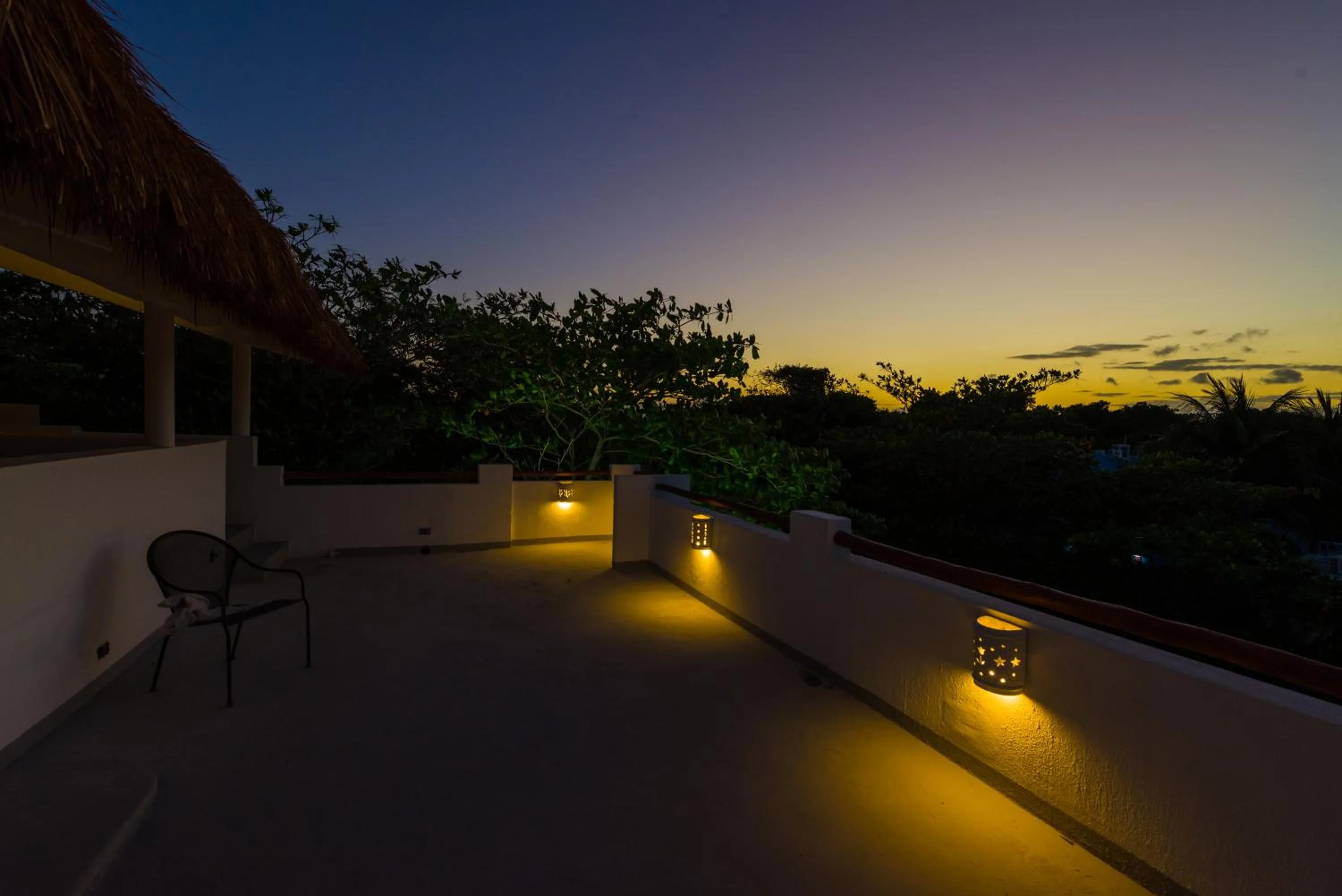 Balcony/Terrace in Hotel Caracol Puerto Morelos