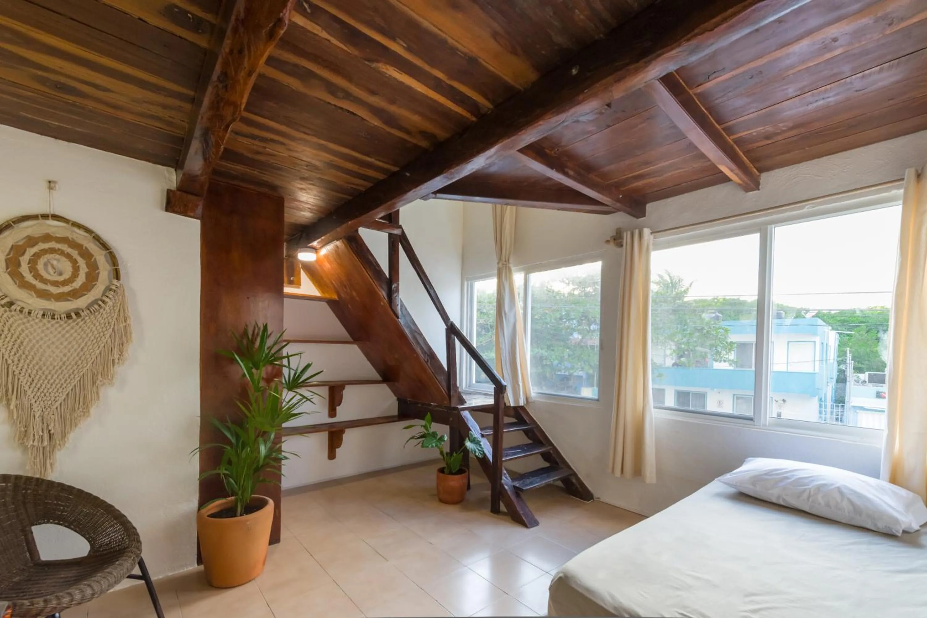 Living room in Hotel Caracol Puerto Morelos