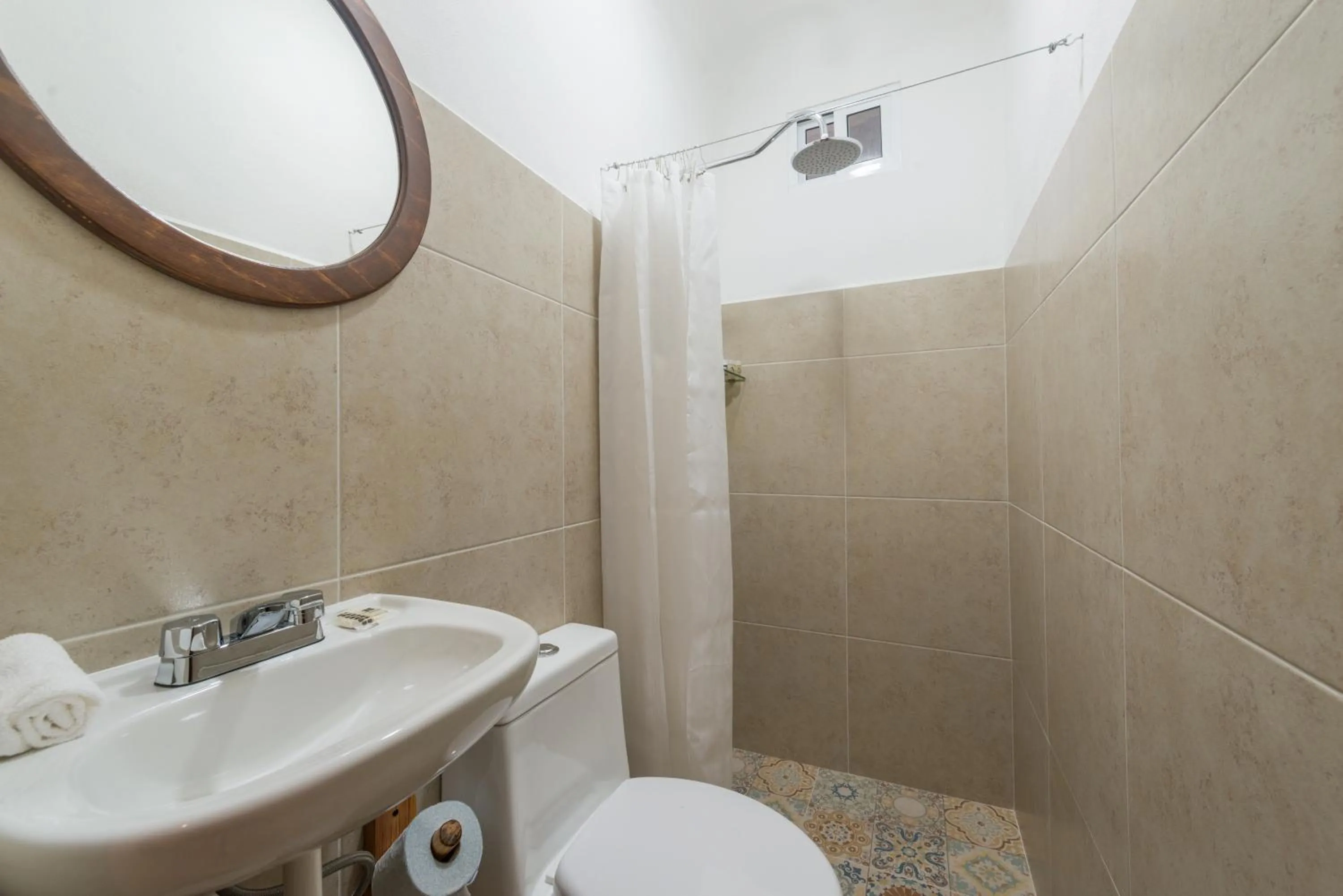 Bathroom in Hotel Caracol Puerto Morelos