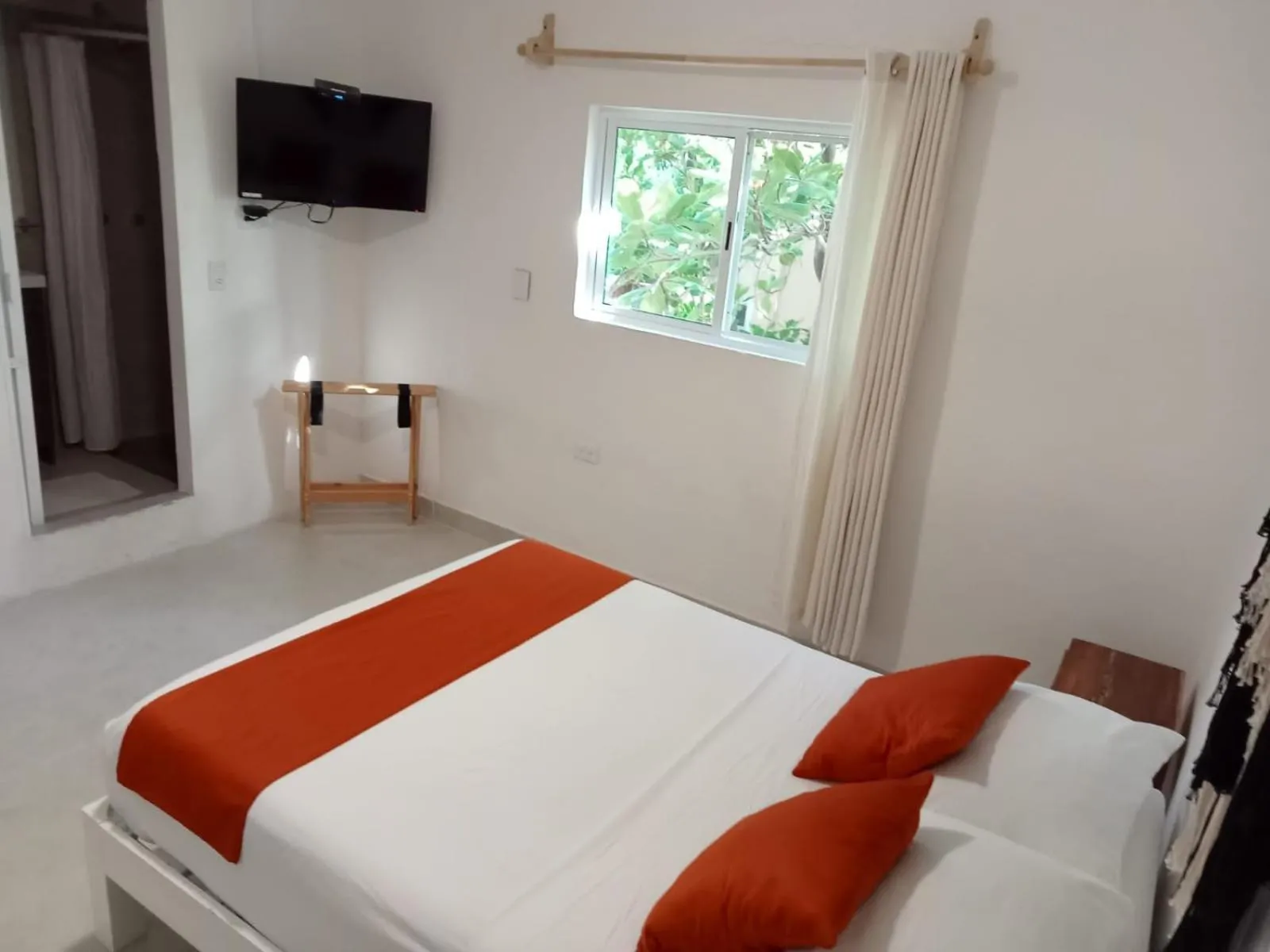 Photo of the whole room, Bed in Hotel Caracol Puerto Morelos