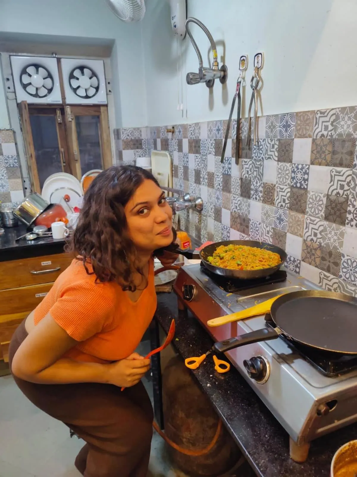 People in Jaipur Jantar Hostel