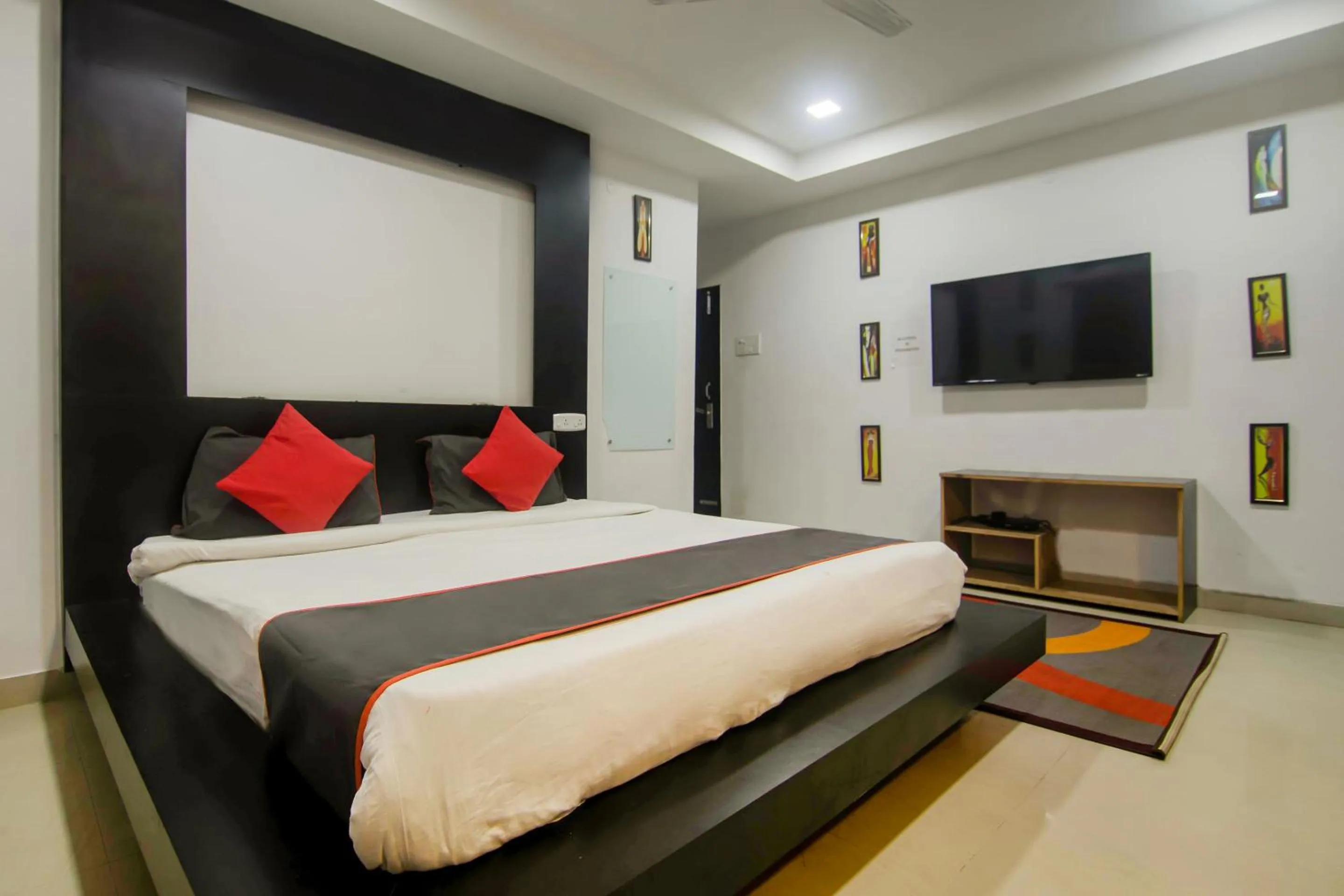 Bedroom, Bed in Hotel OThe Blu Bell