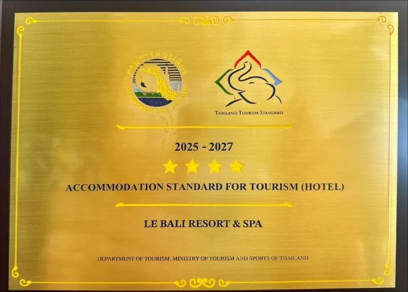 Certificate/Award in Le Bali Resort & Spa