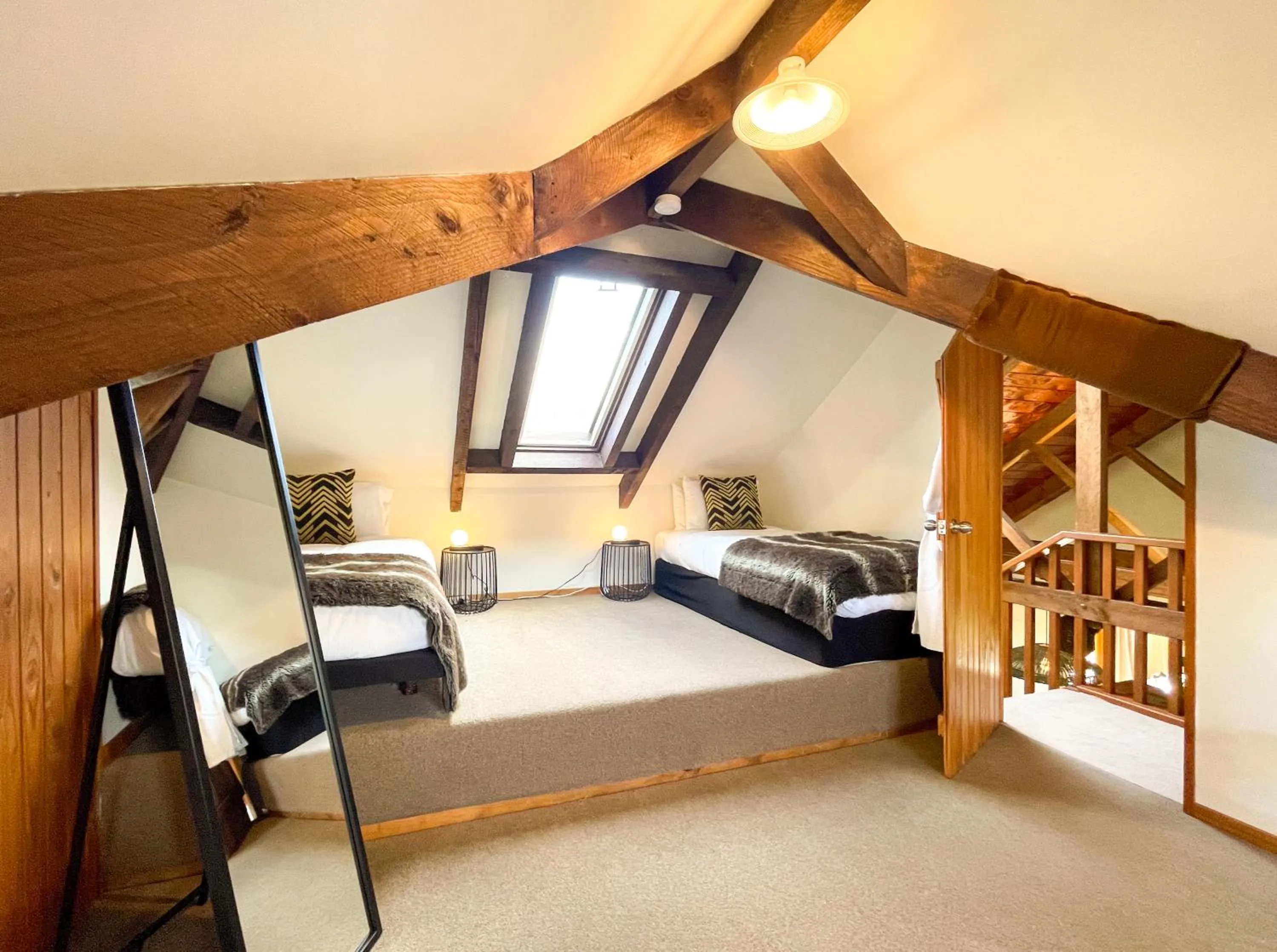 Bed in Glenorchy Lake House