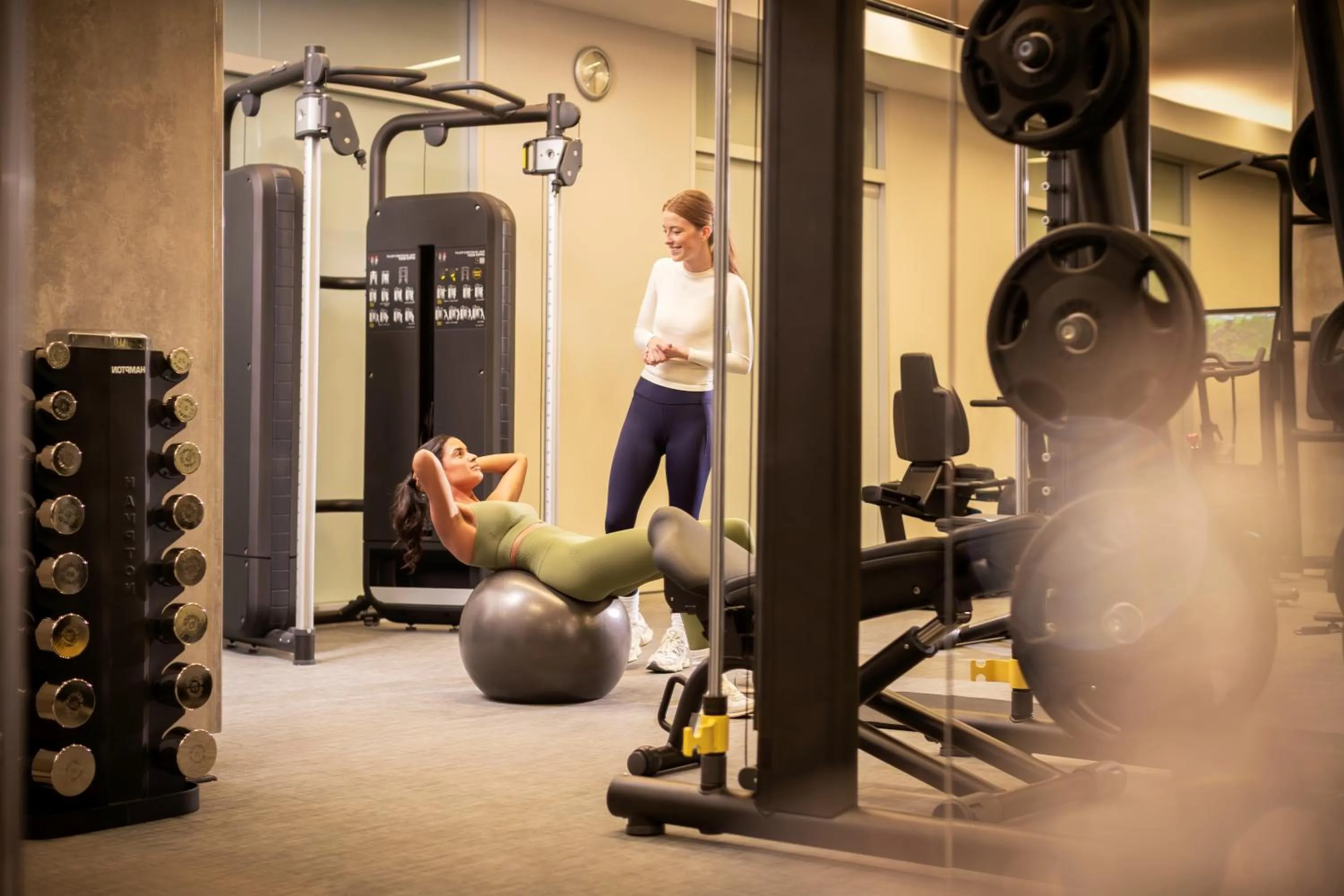 Fitness centre/facilities in Fairmont Chicago Millennium Park