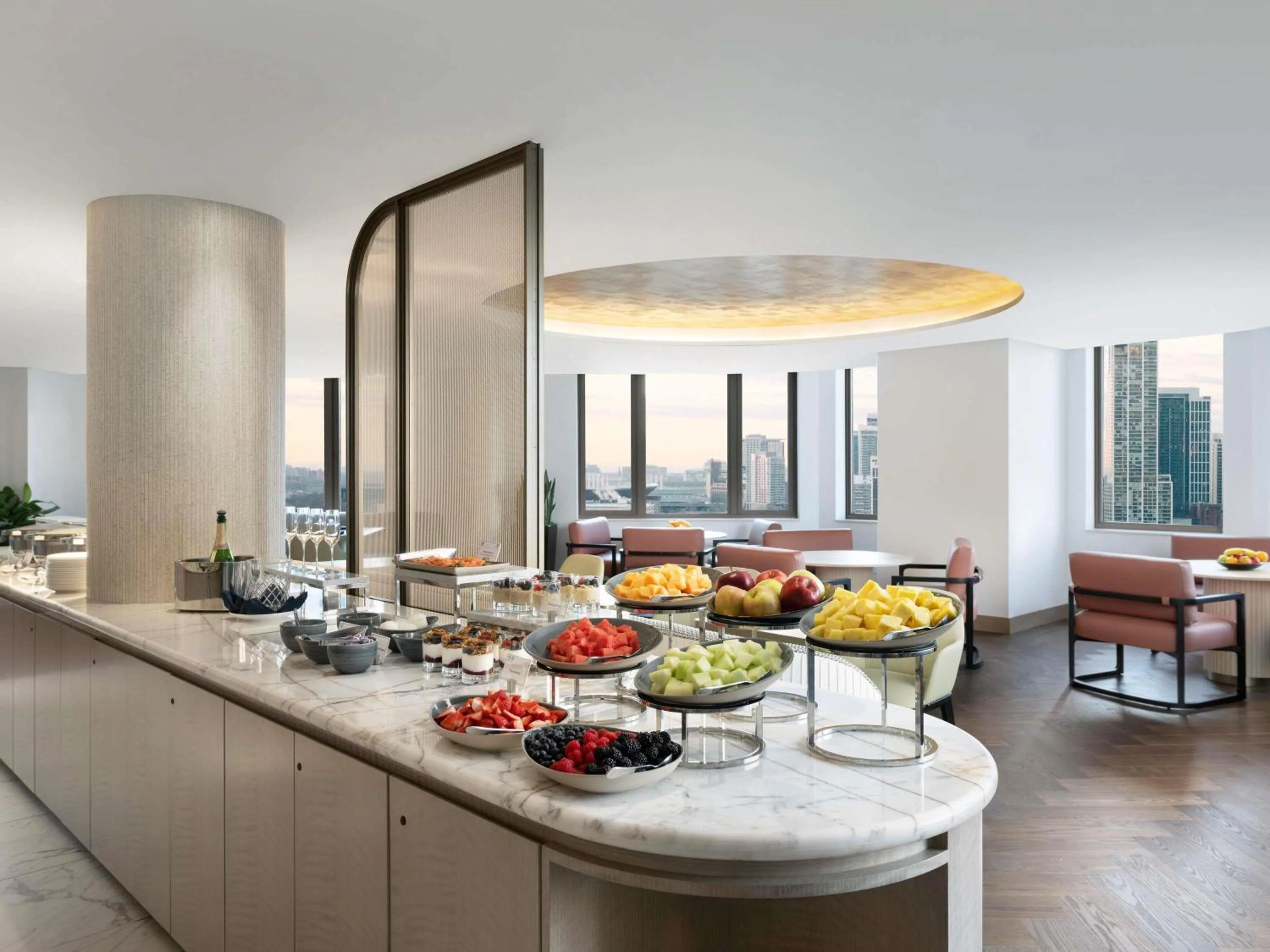 Bedroom in Fairmont Chicago Millennium Park