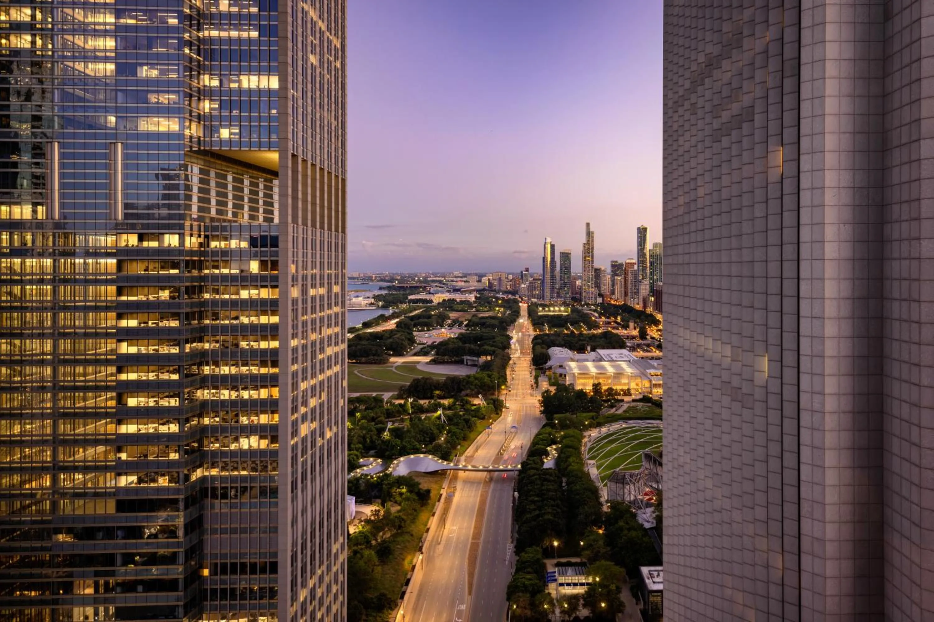 View (from property/room) in Fairmont Chicago Millennium Park