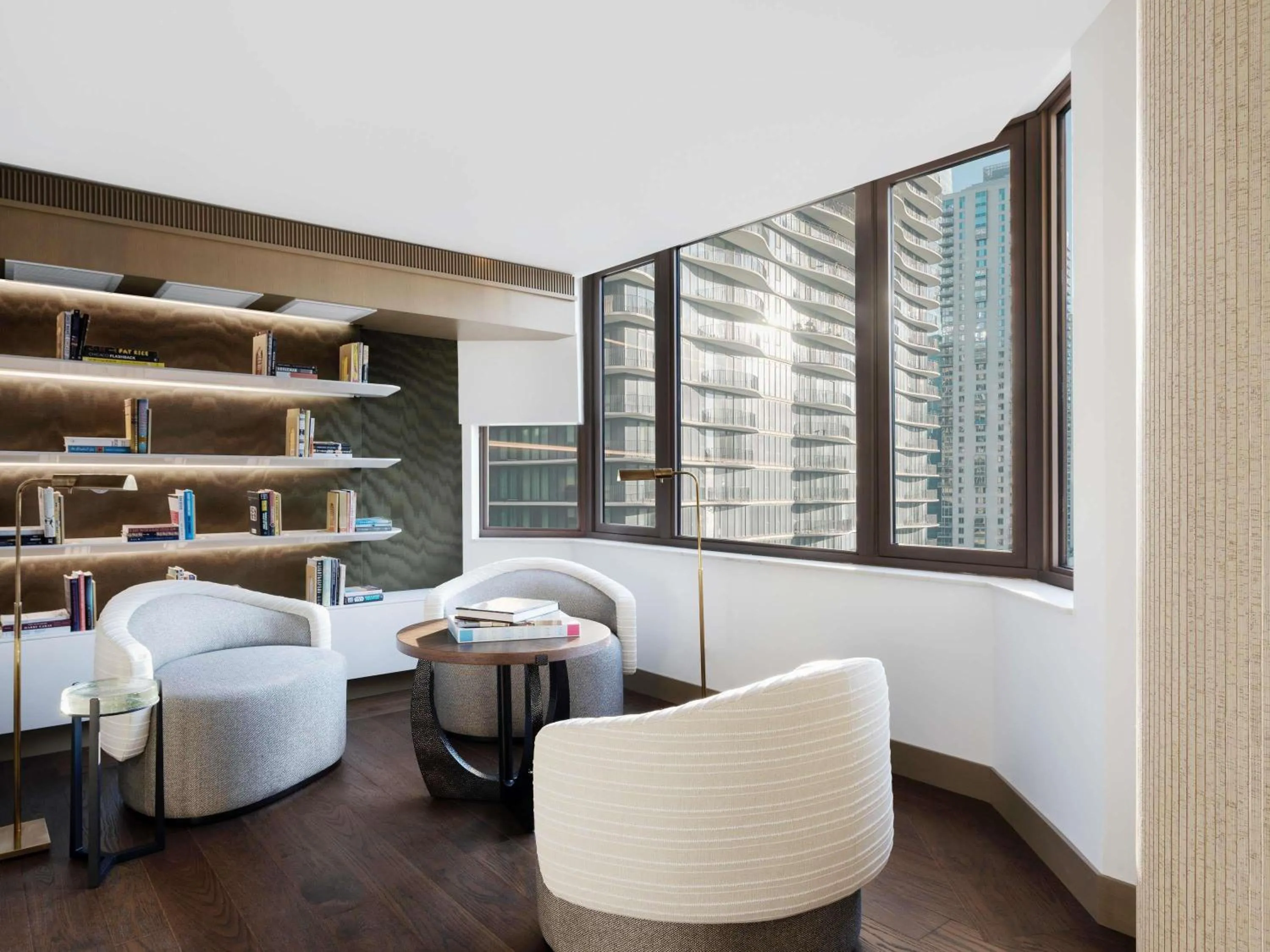 Bedroom in Fairmont Chicago Millennium Park