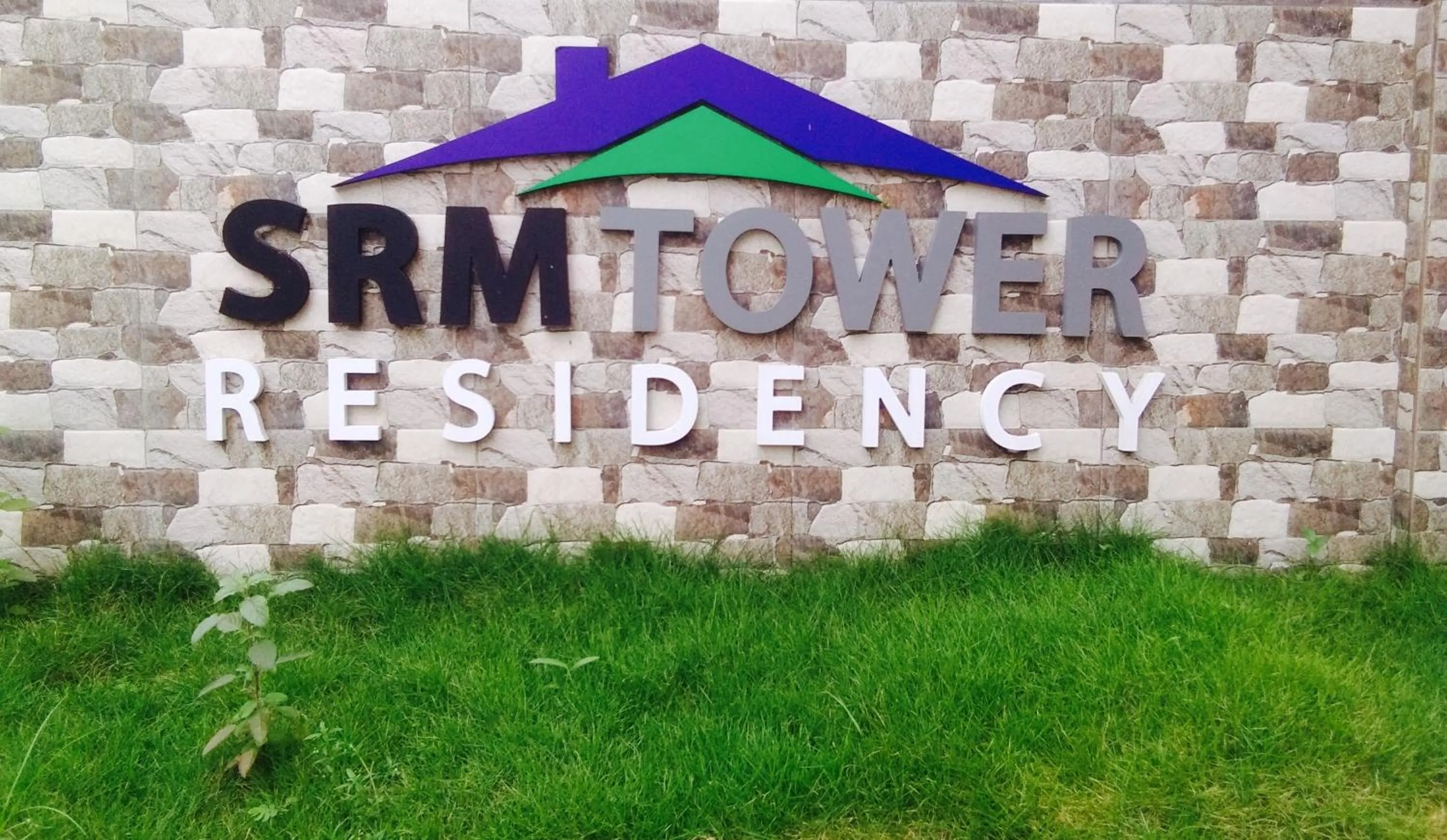 Property logo or sign in SRM Tower Residency
