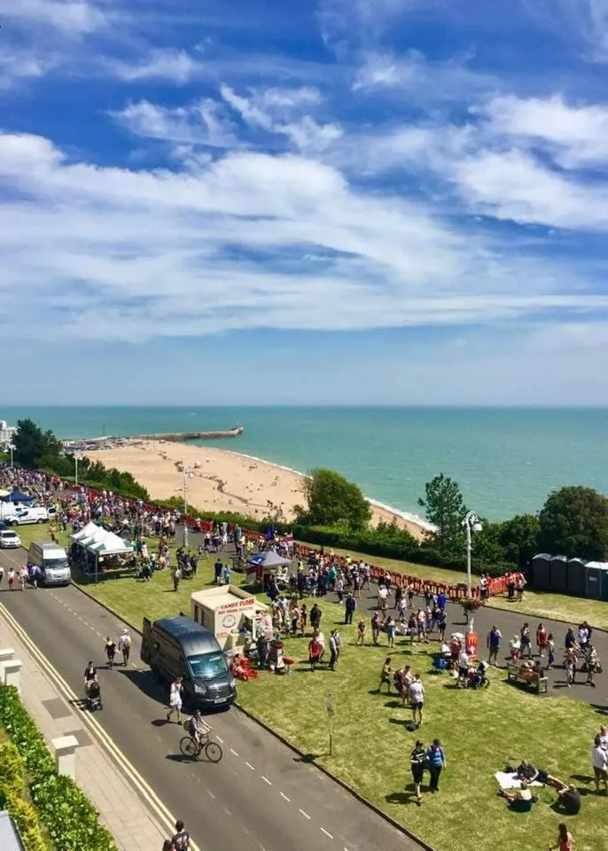 Bird's eye view in The Carlton Hotel