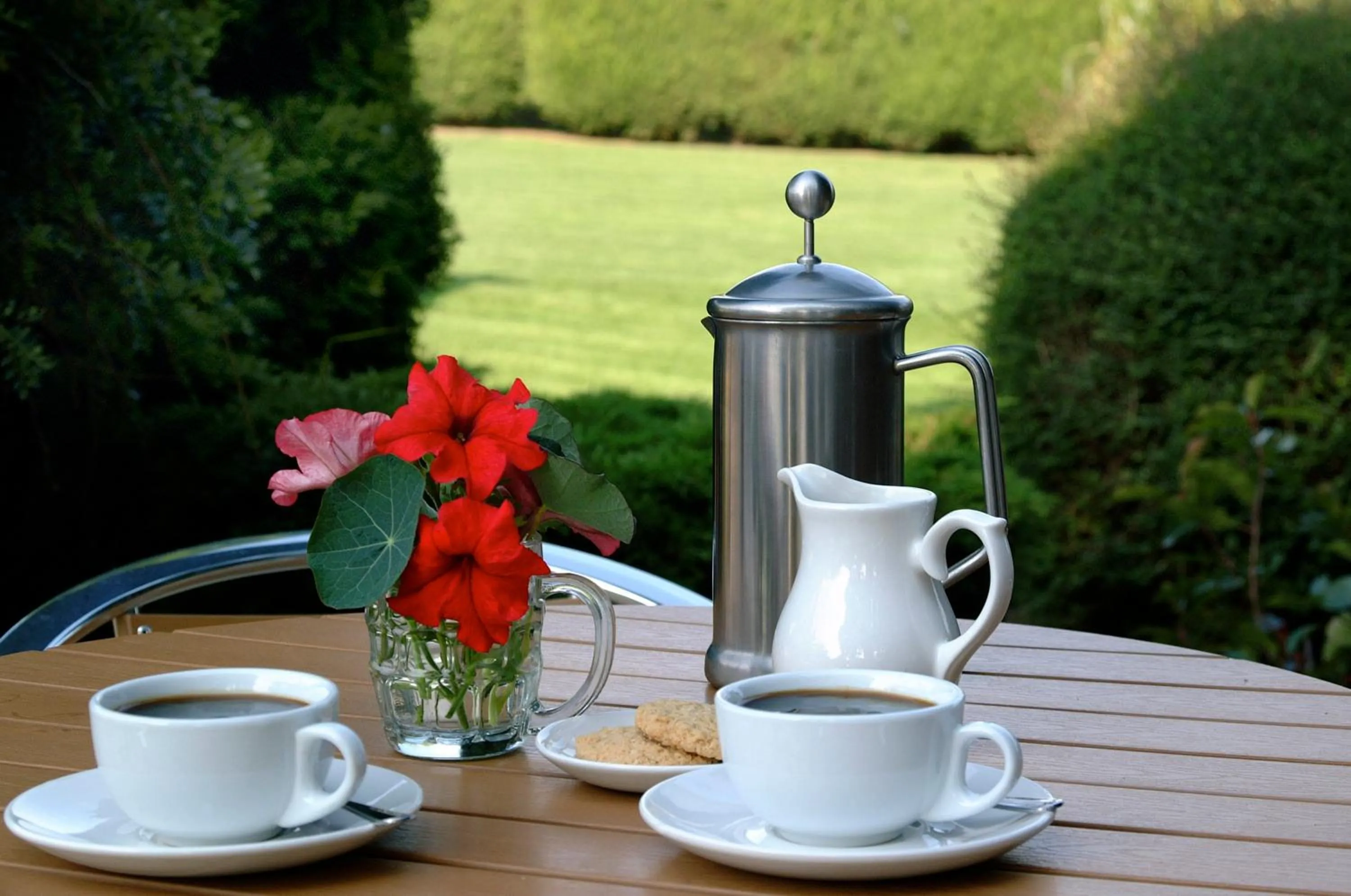 Garden in The Red Lion Inn