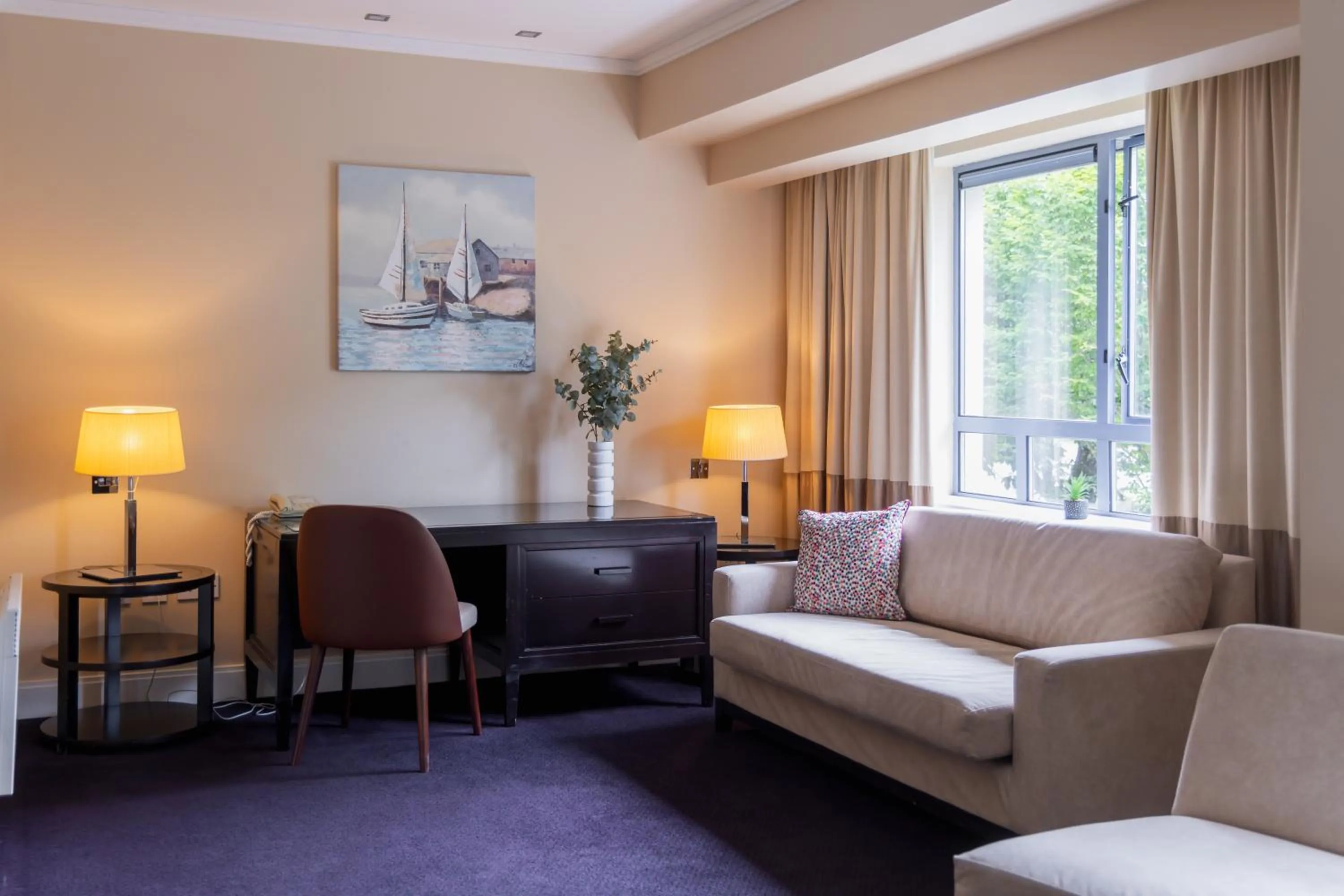 Living room in Shamrock Lodge Hotel