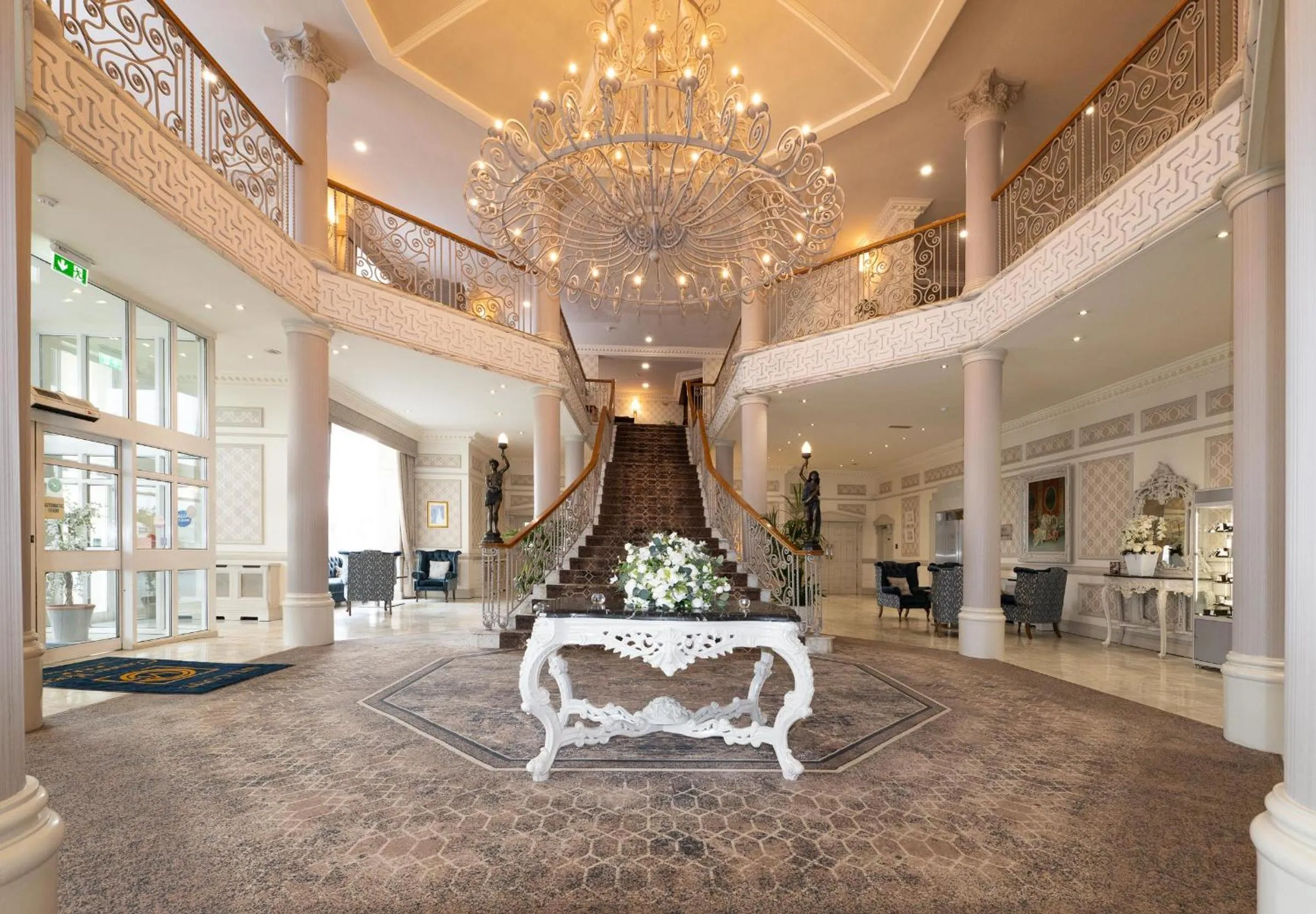 Lobby or reception in Clanree Hotel & Leisure Centre