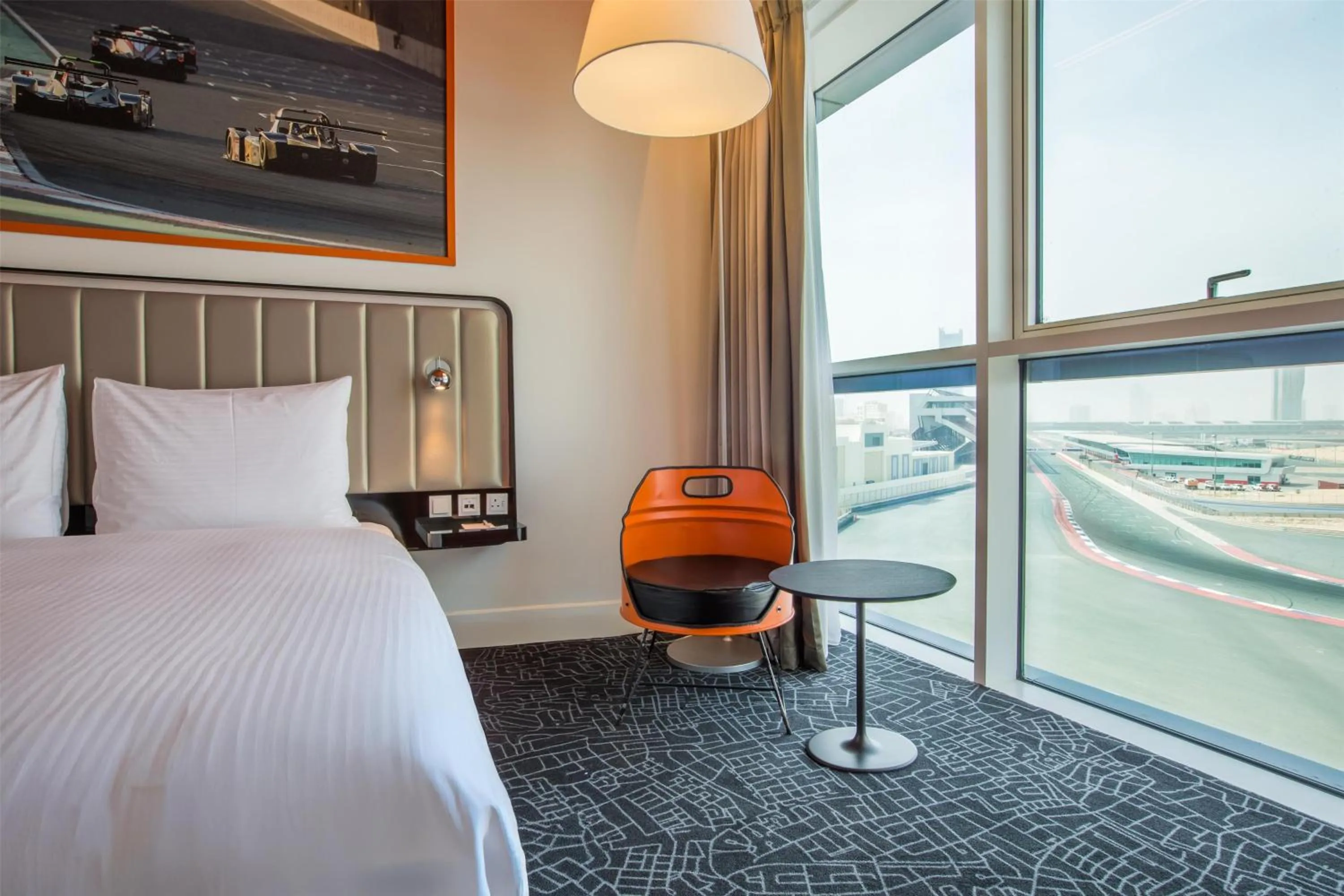 Bedroom, Bed in Park Inn by Radisson Dubai Motor City