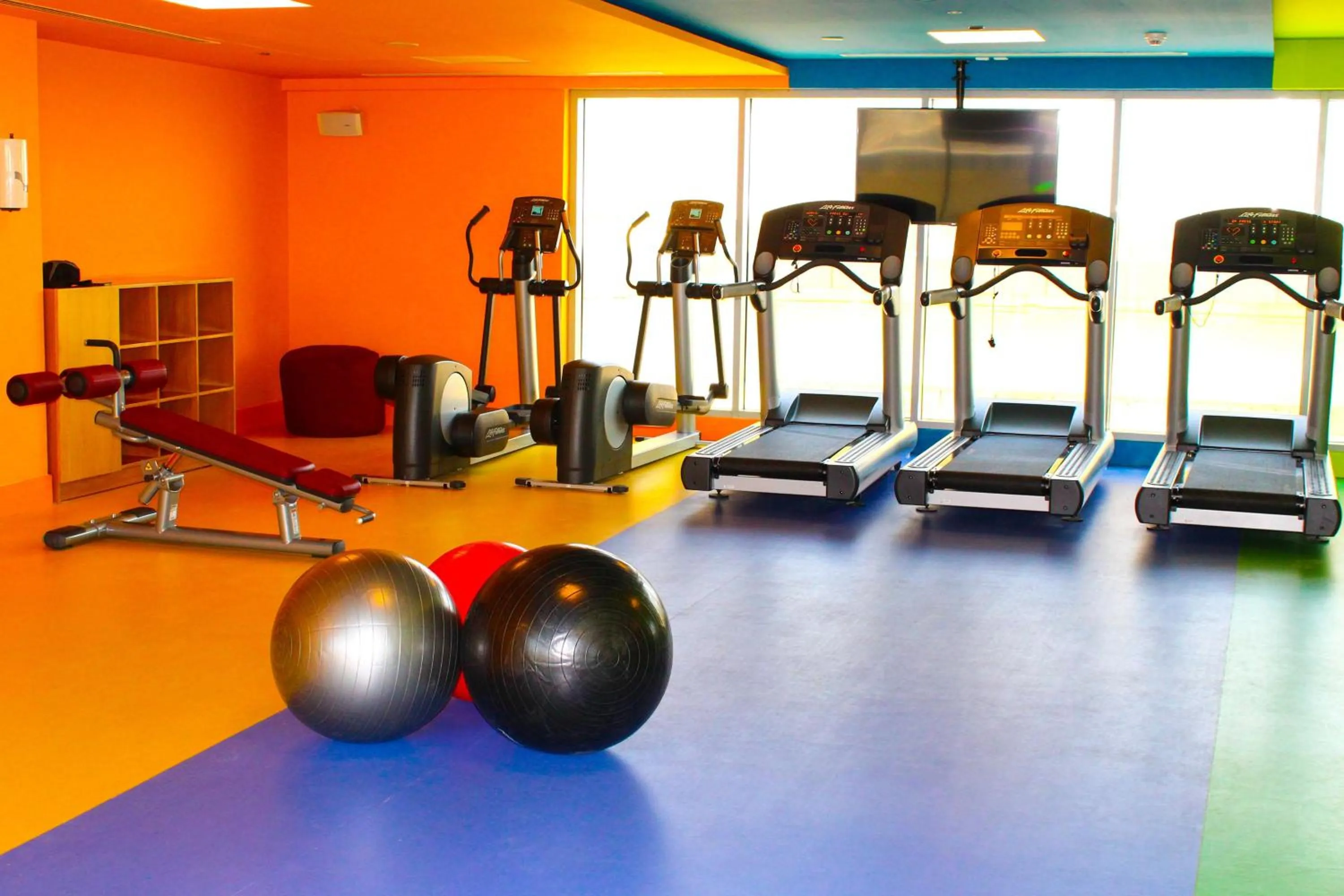 Fitness centre/facilities in Park Inn by Radisson Dubai Motor City