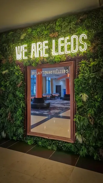 Lobby or reception in Clayton Hotel, Leeds