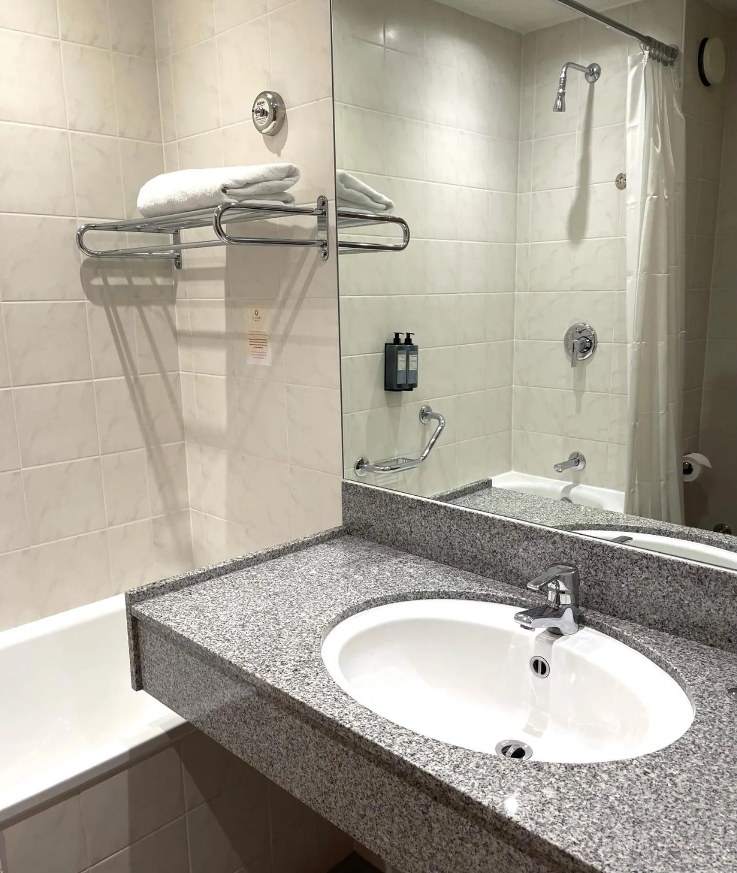 Bathroom in Clayton Hotel, Leeds