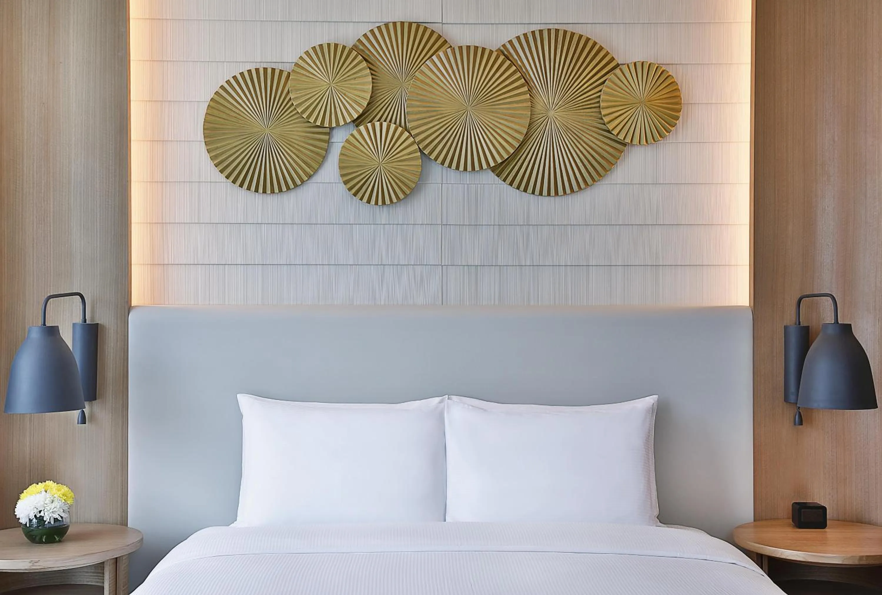 Bed in DoubleTree by Hilton Dubai - Business Bay