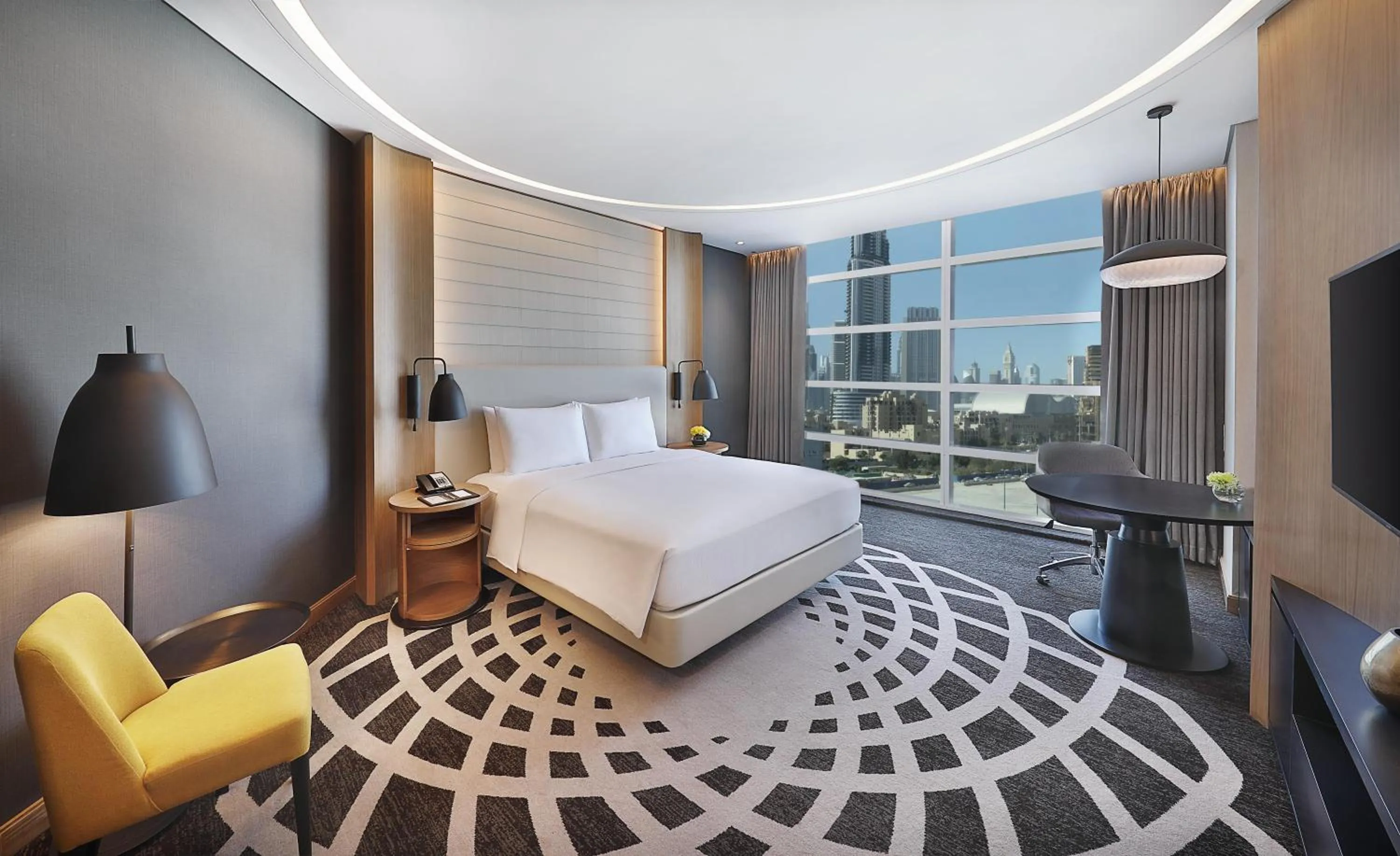 Bed in DoubleTree by Hilton Dubai - Business Bay