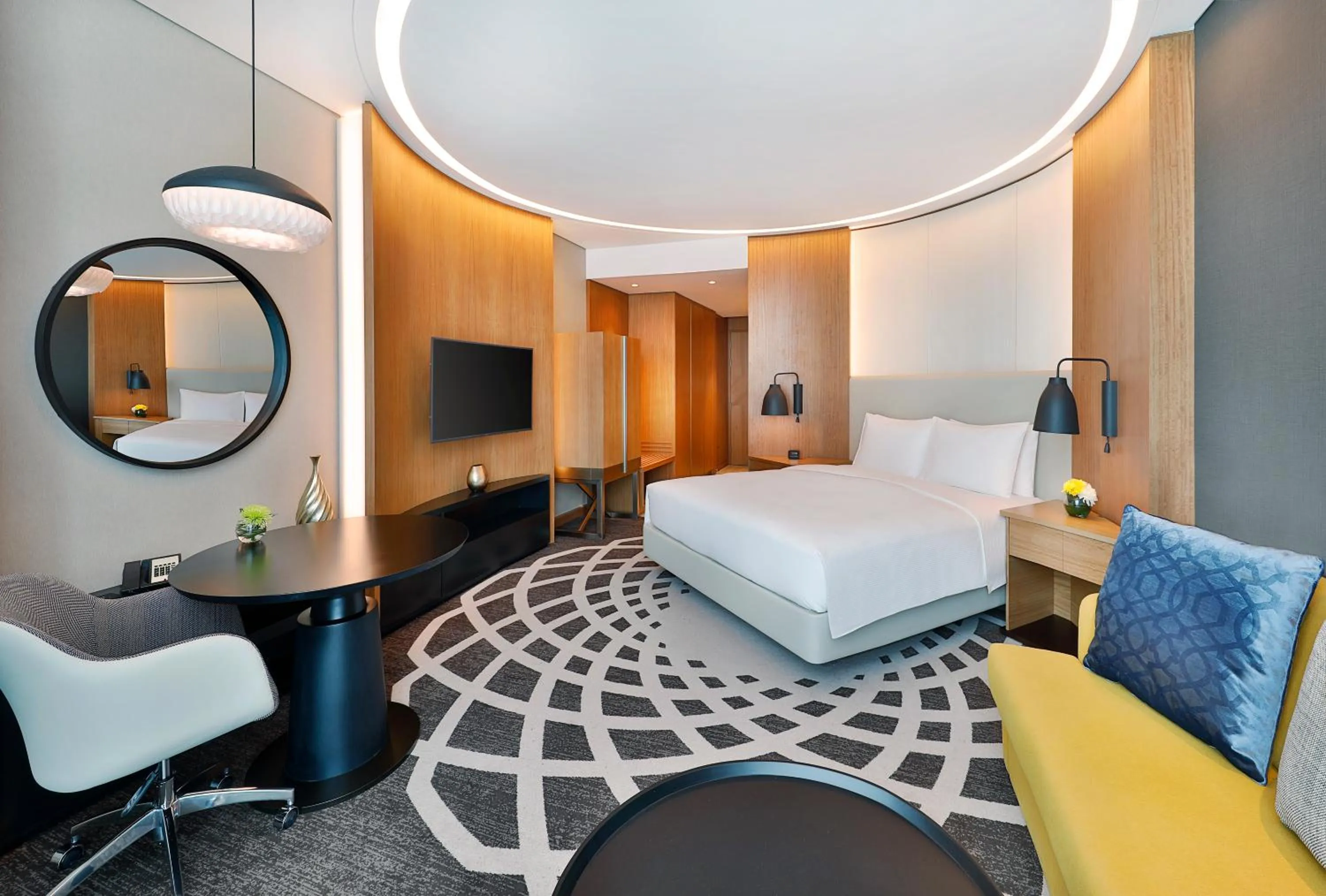 Bed in DoubleTree by Hilton Dubai - Business Bay