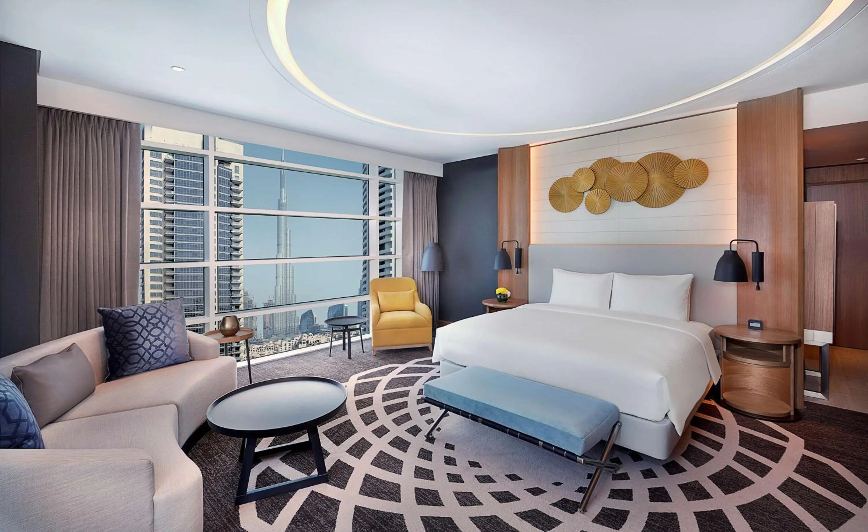 Bed in DoubleTree by Hilton Dubai - Business Bay