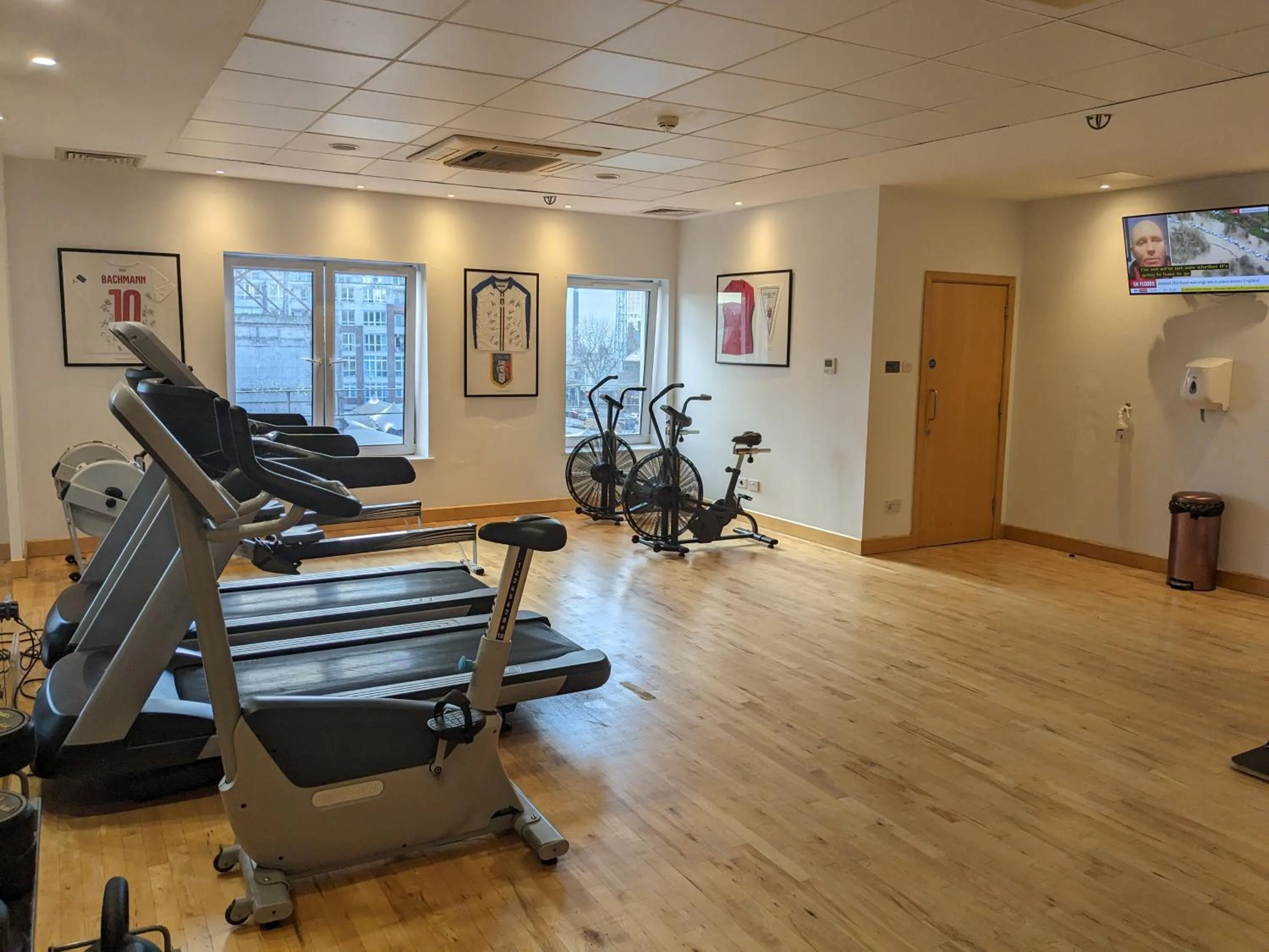 Fitness centre/facilities in Clayton Hotel Belfast City